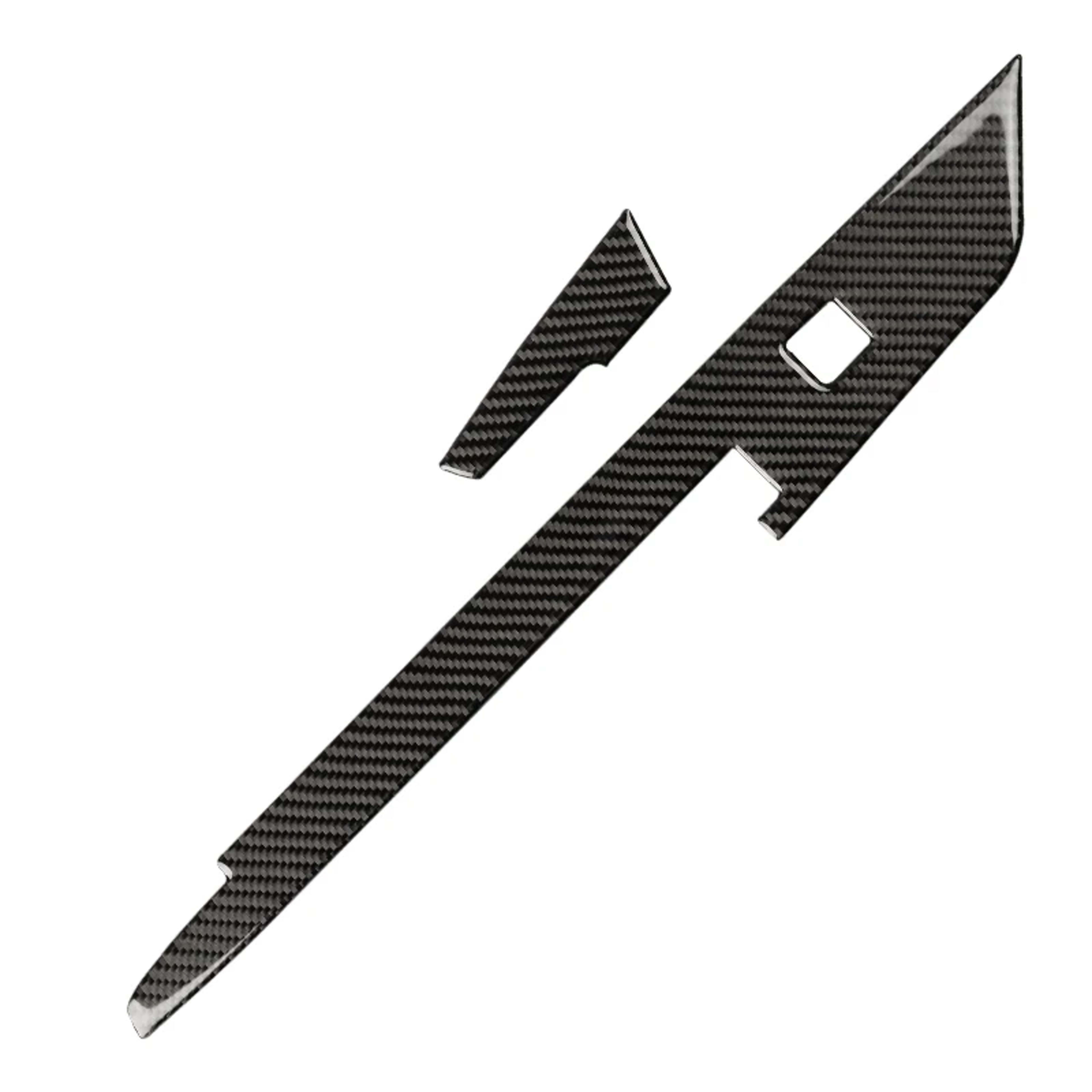 For Chevrolet Camaro 2017-2022 Accessories Interior Real Carbon Fiber Car Center Console Side Decorative Strip Cover St