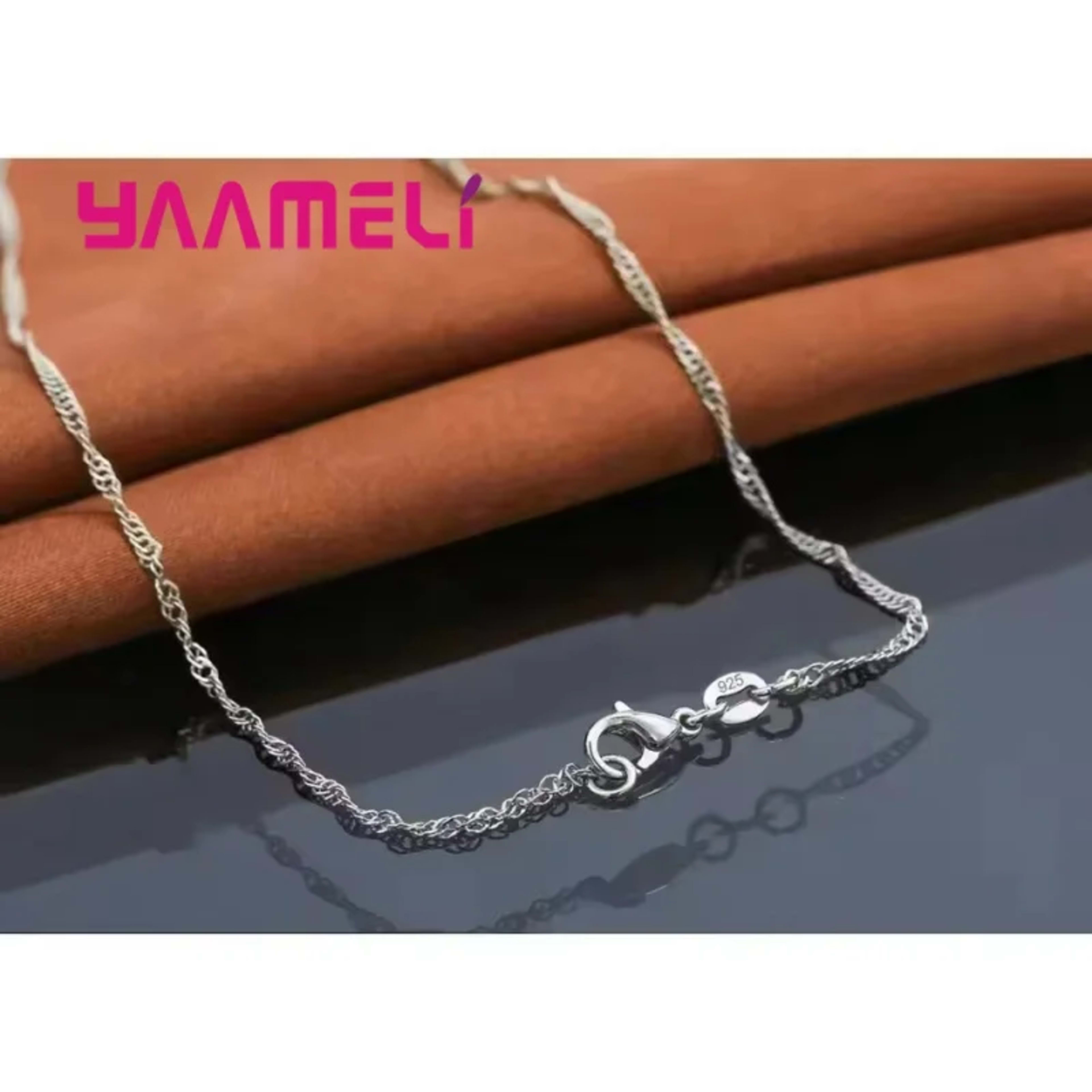 Jewelry Sets For Women Charms 925 Sterling Silver Color Pendant Necklace Hoop Earring Fashion Classic Collares Wedding G 6