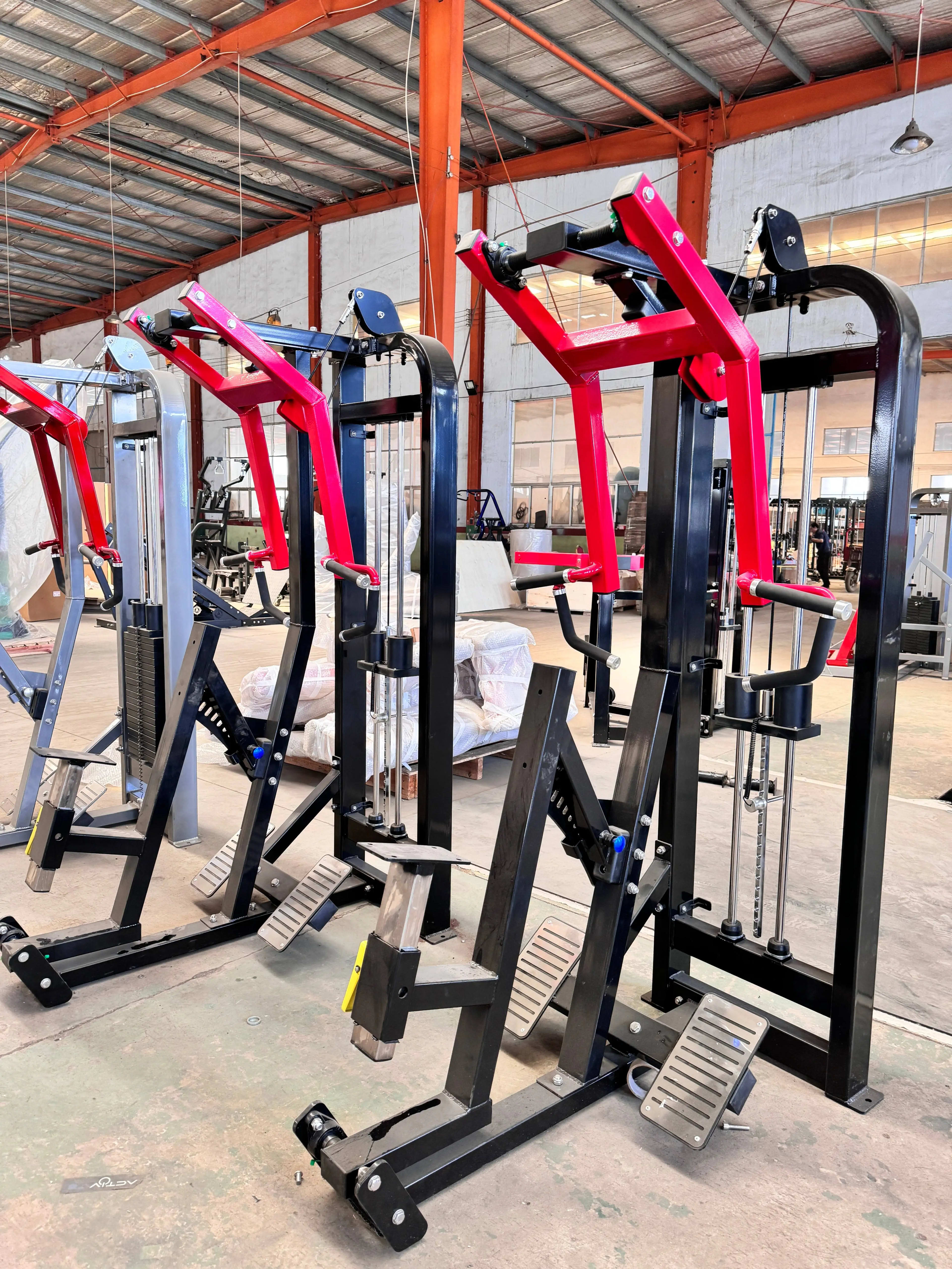 Back Training Gym Equipment Strength Training Equipment Seated Row Machine Adjustable Fitness Equipment 4