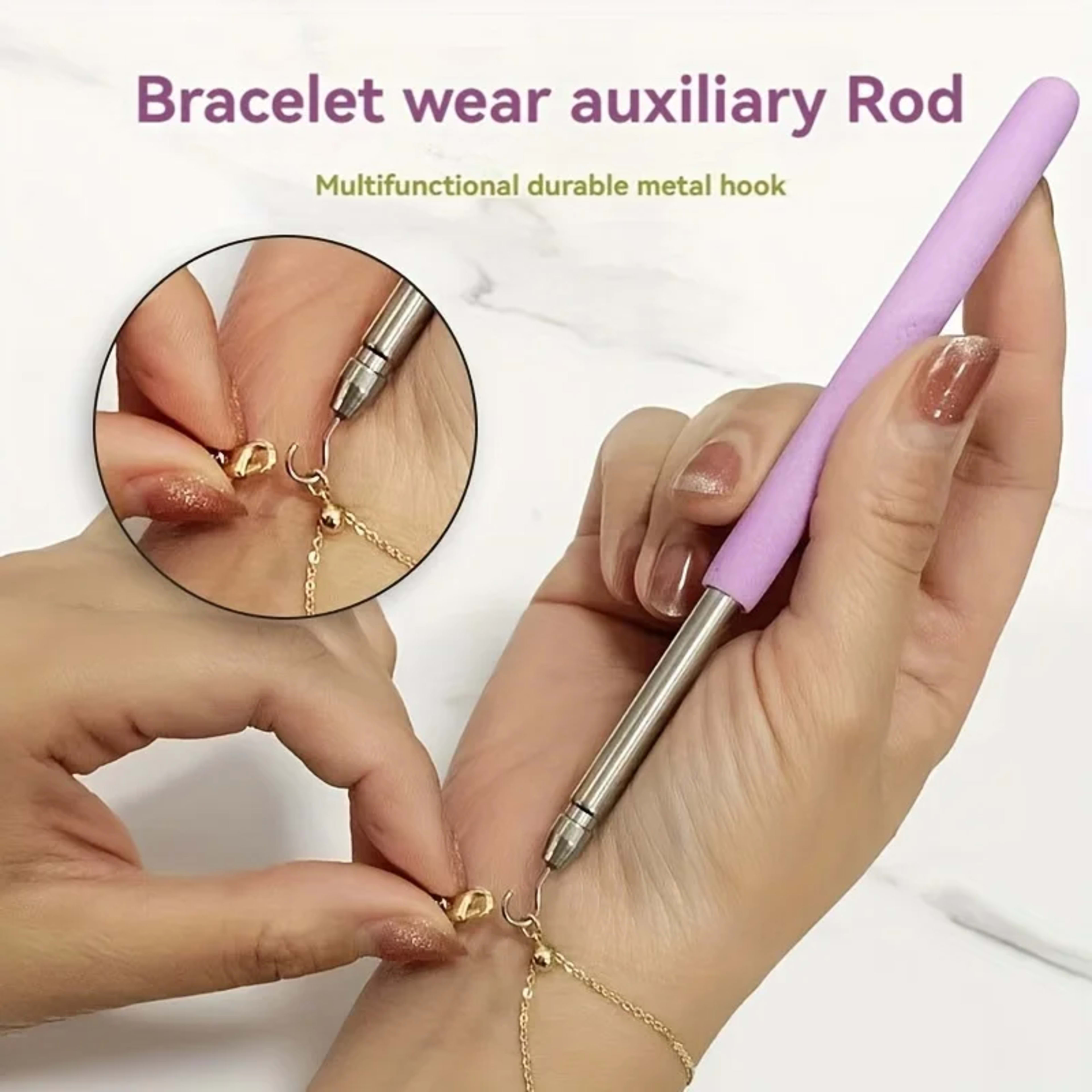 Help Wear Bracelet Tool Partner Jewelry Helper Fastening Aid Quickly Unfasten Hooking Equipment Pliers Clasps Ties Zippe