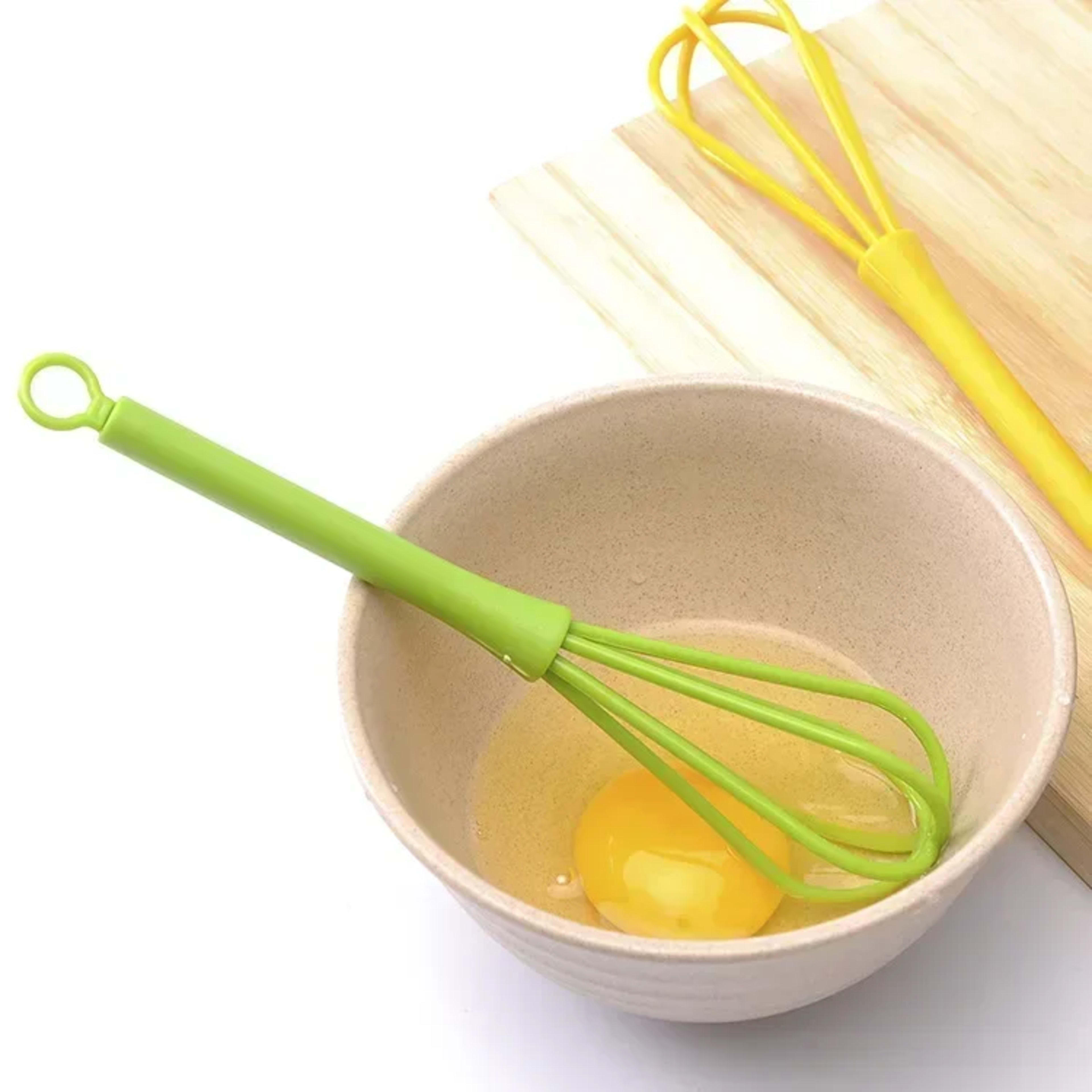 Kitchen Accessories Egg Hand Mixer Whisk Plastic Cooking Tools Cream Baking Flour Mixer Egg Tool kitchen gadgets 1PC 3