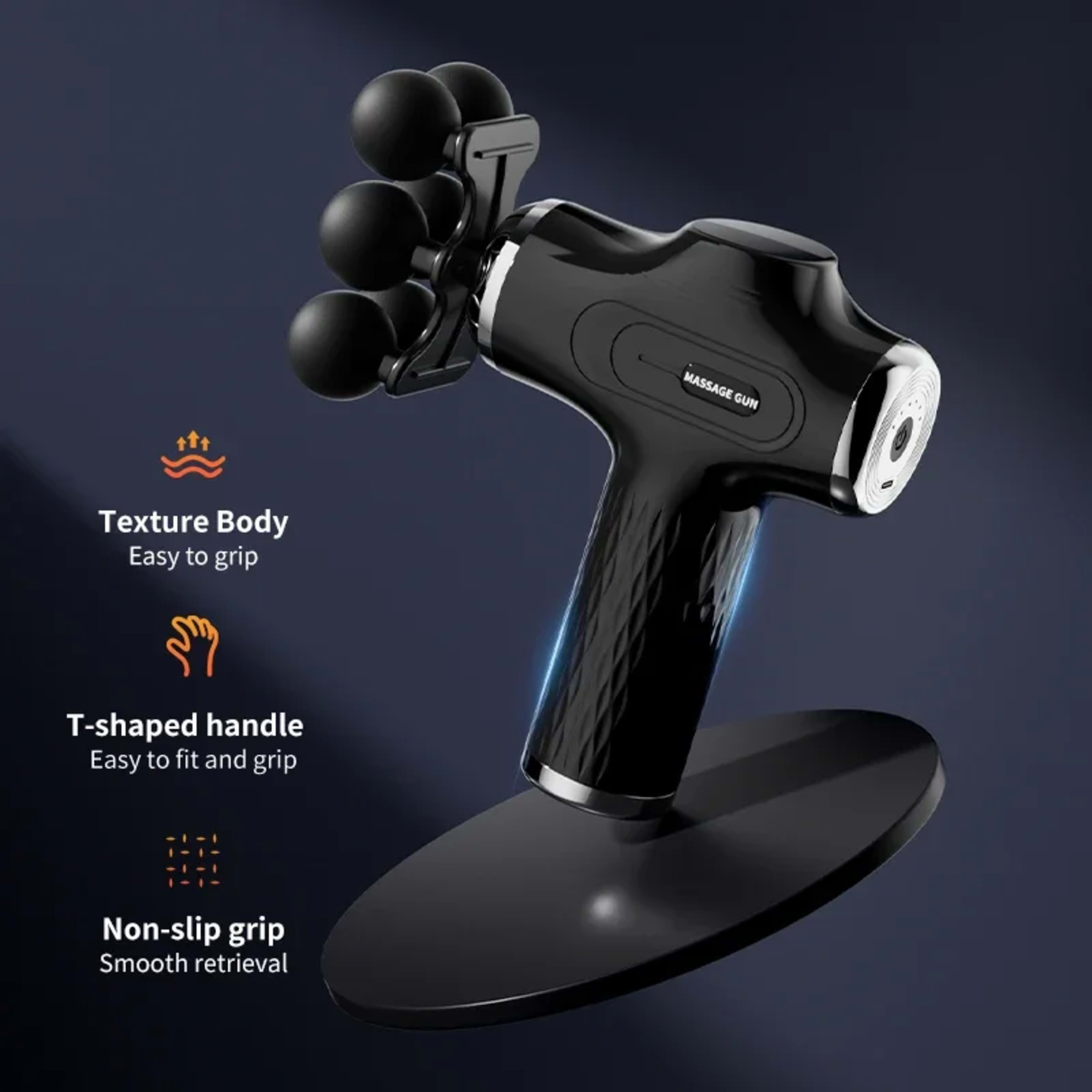 10 head massage gun muscle relaxation electric vibration fascia gun for relaxing the body and massaging handheld massage 3