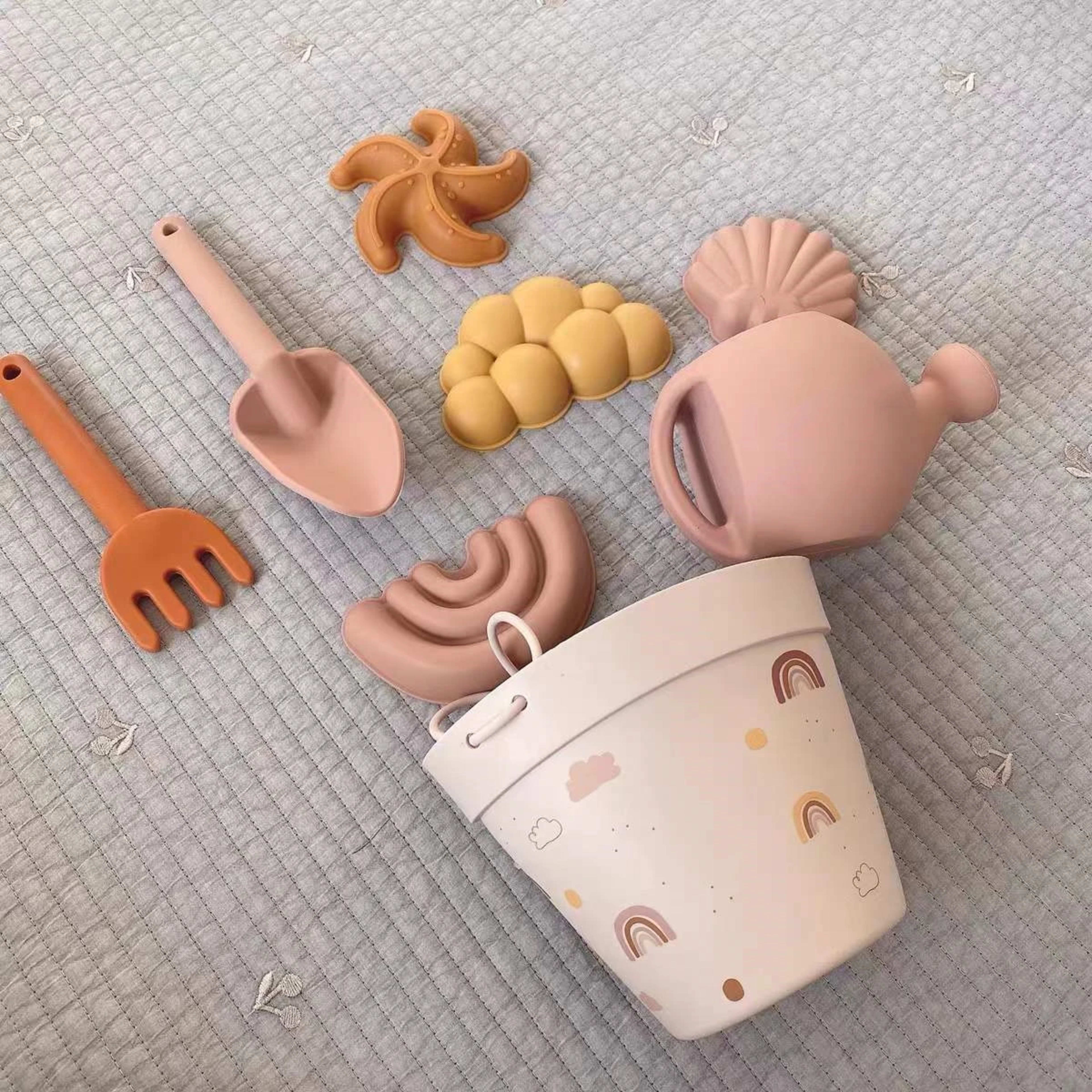 Baby Bath Toy Kids Swim Toys Children Summer Toys With Cute Animal Model Ins Seaside Beach Toys Rubber Dune Sand Mold To 1