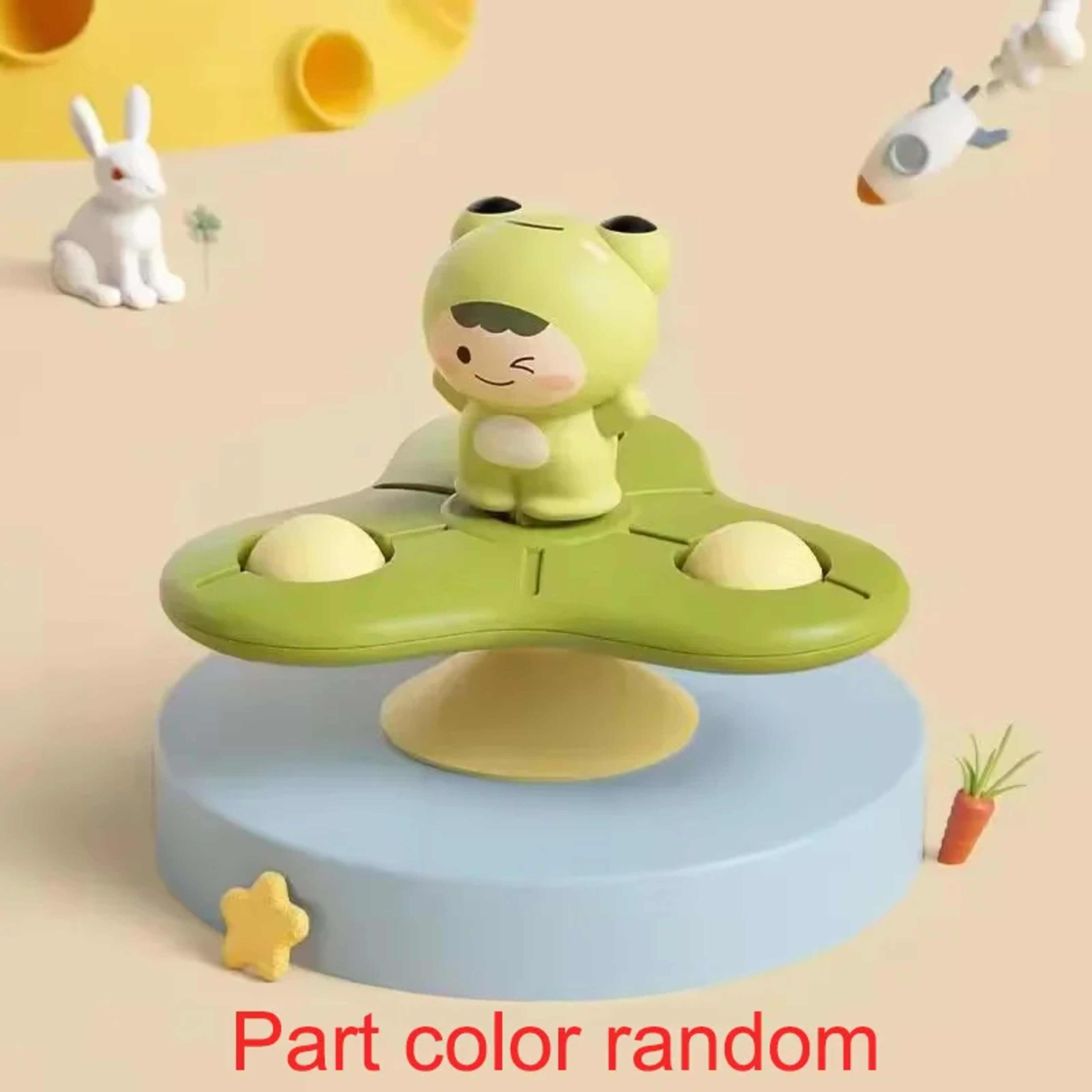 Baby Soothe Toy Cartoon Airplane Soothe Baby Artifact Baby Bath Fun Sucker Spinner Early Education Table Games 14
