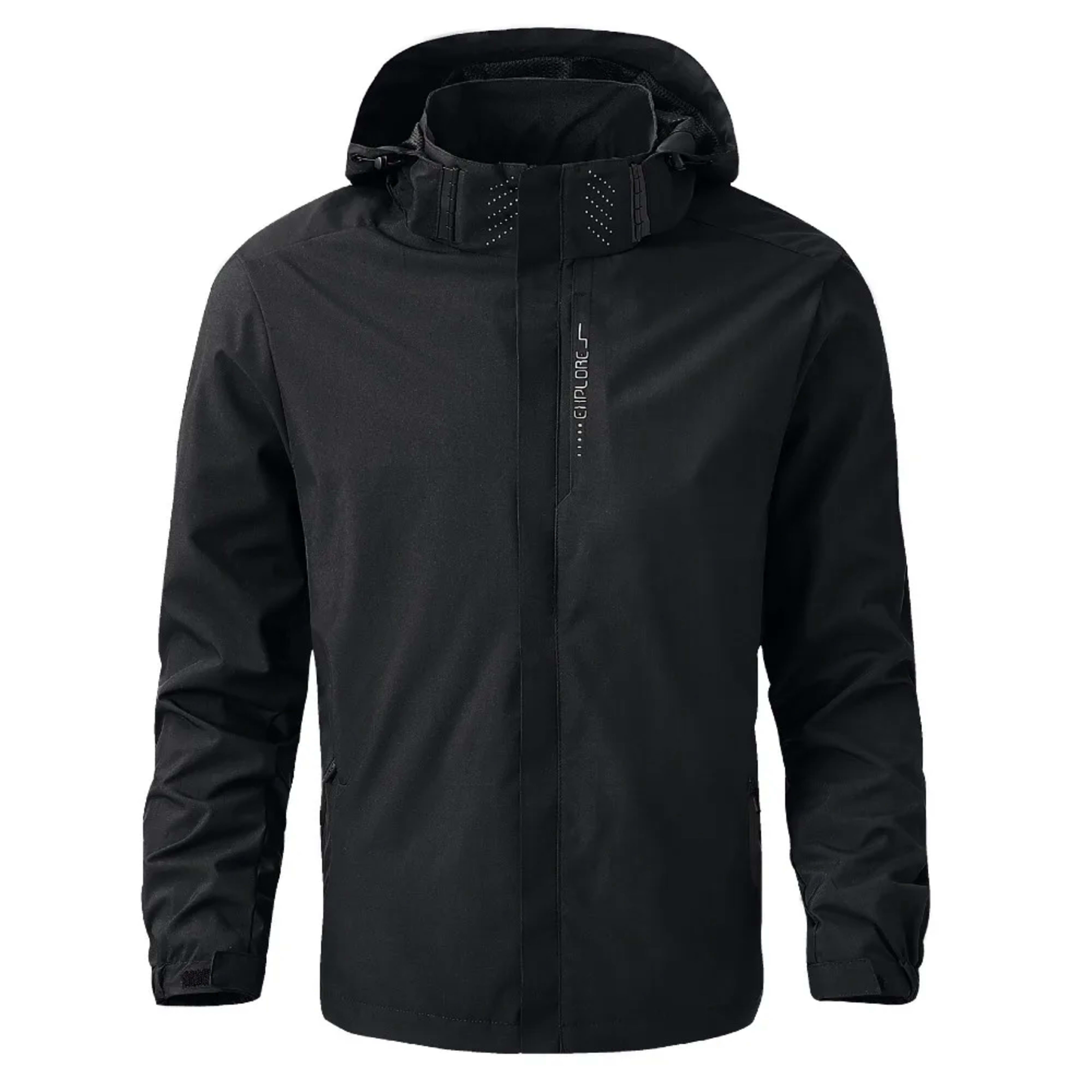 Men's Waterproof Rain Jacket Lightweight Outer Hooded Outdoor Raincoat Hiking Windproof Jacket Climbing Outdoor Jackets 2