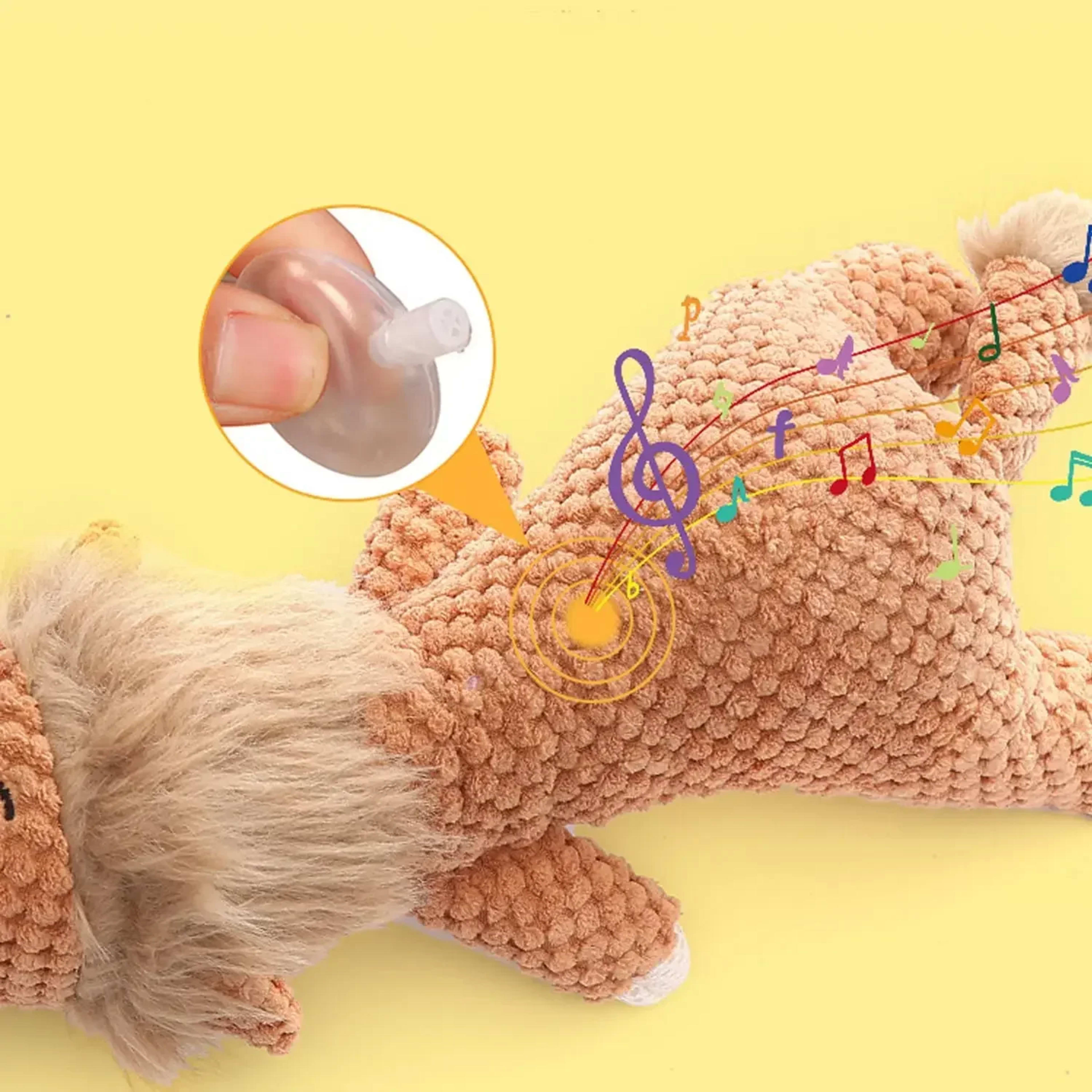 Pet Dog Toy For Large Dogs Cute Plush Squeak Stuffed Toys Fleece Durable Chewing Cute Soft Toy Pet Molar Toy Dog Accesso 4