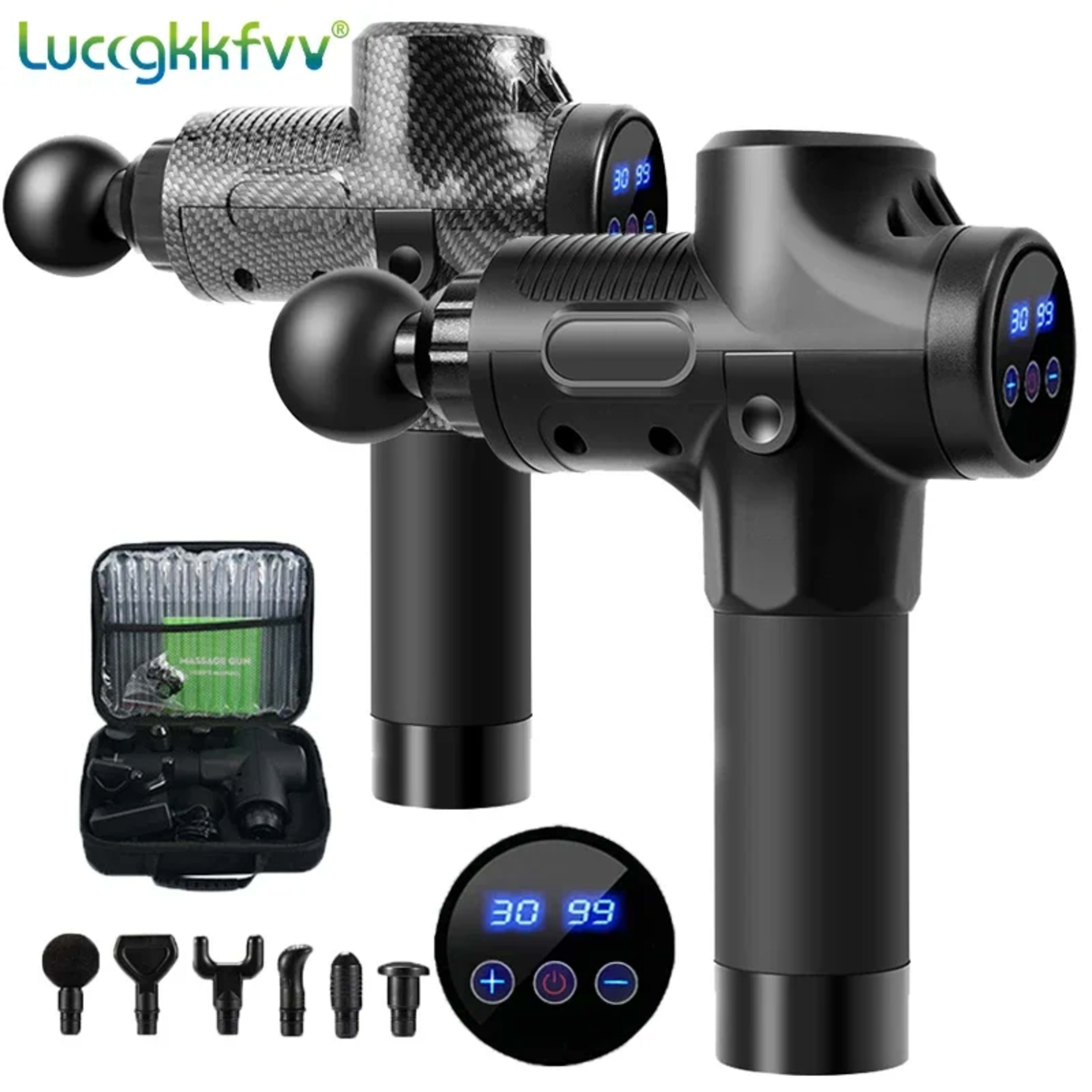 Massage Gun Deep Body Massager For Muscle Pain Relief  Exercising Body and Relaxation Slimming Shaping Massager 1