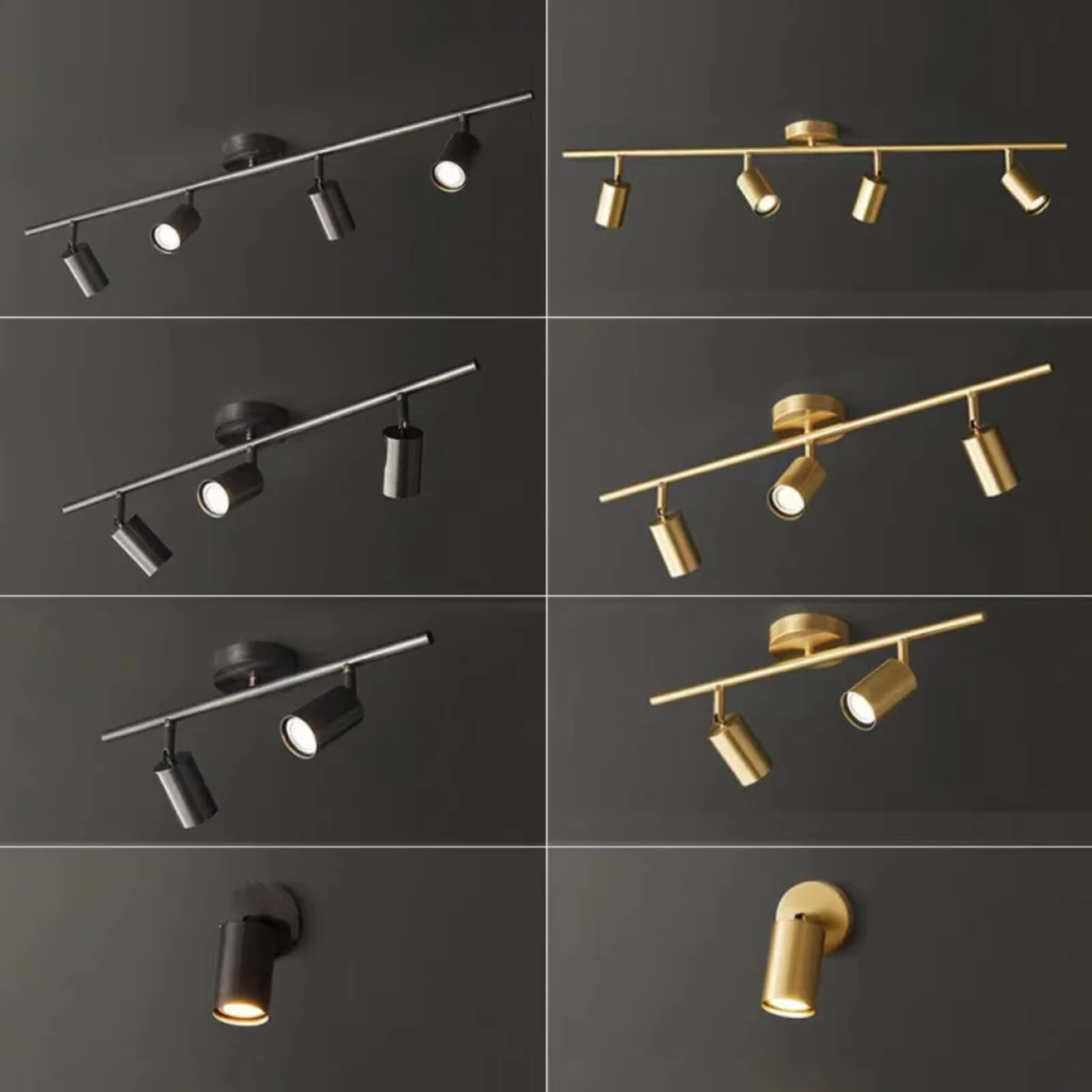 Modern Led Ceiling Light Long Spotlight Fixture Living Room Shop Restaurant Kitchen Dining Room Lighting Home Decor Chan