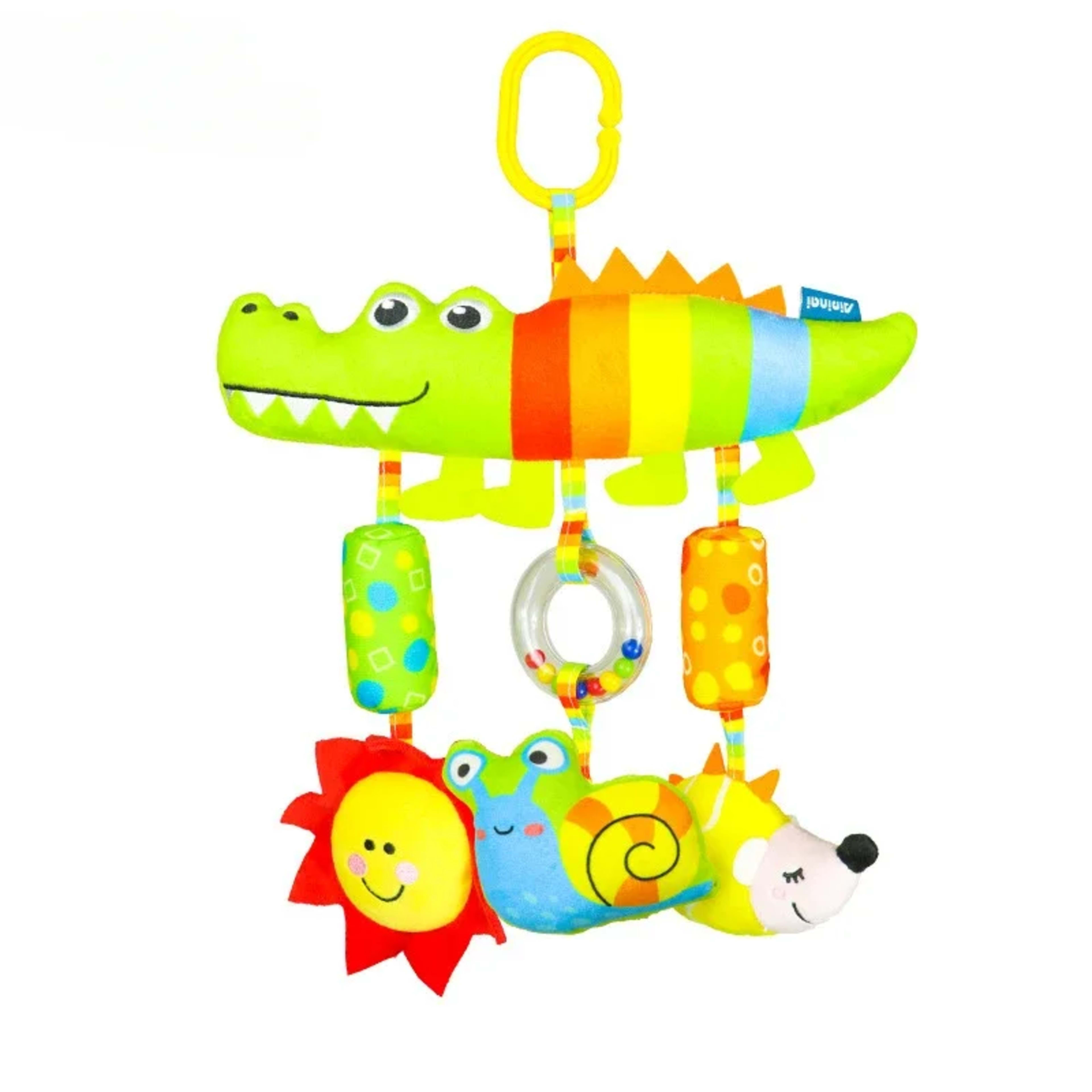 Baby Toys for 0 3 6 12 Months Rainbow Activity Plush Animal Stroller Hanging Toy for Baby Car Seat Crib Travel Sensory B 11