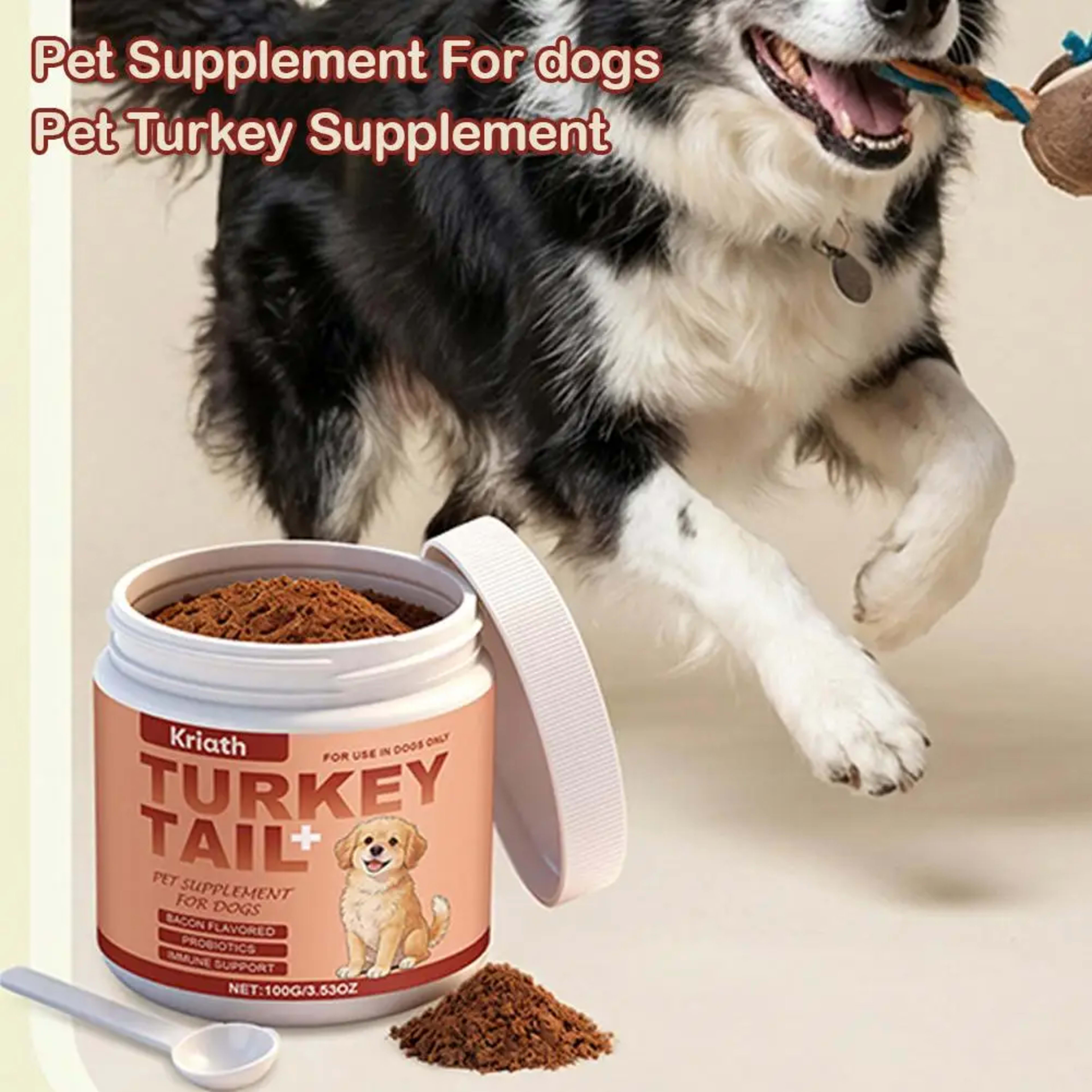 Dog Immune Support Supplement – Daily Immunity Defense, Promotes Healthy Immune System Function for Breeds, Easy-Mix Pow 3