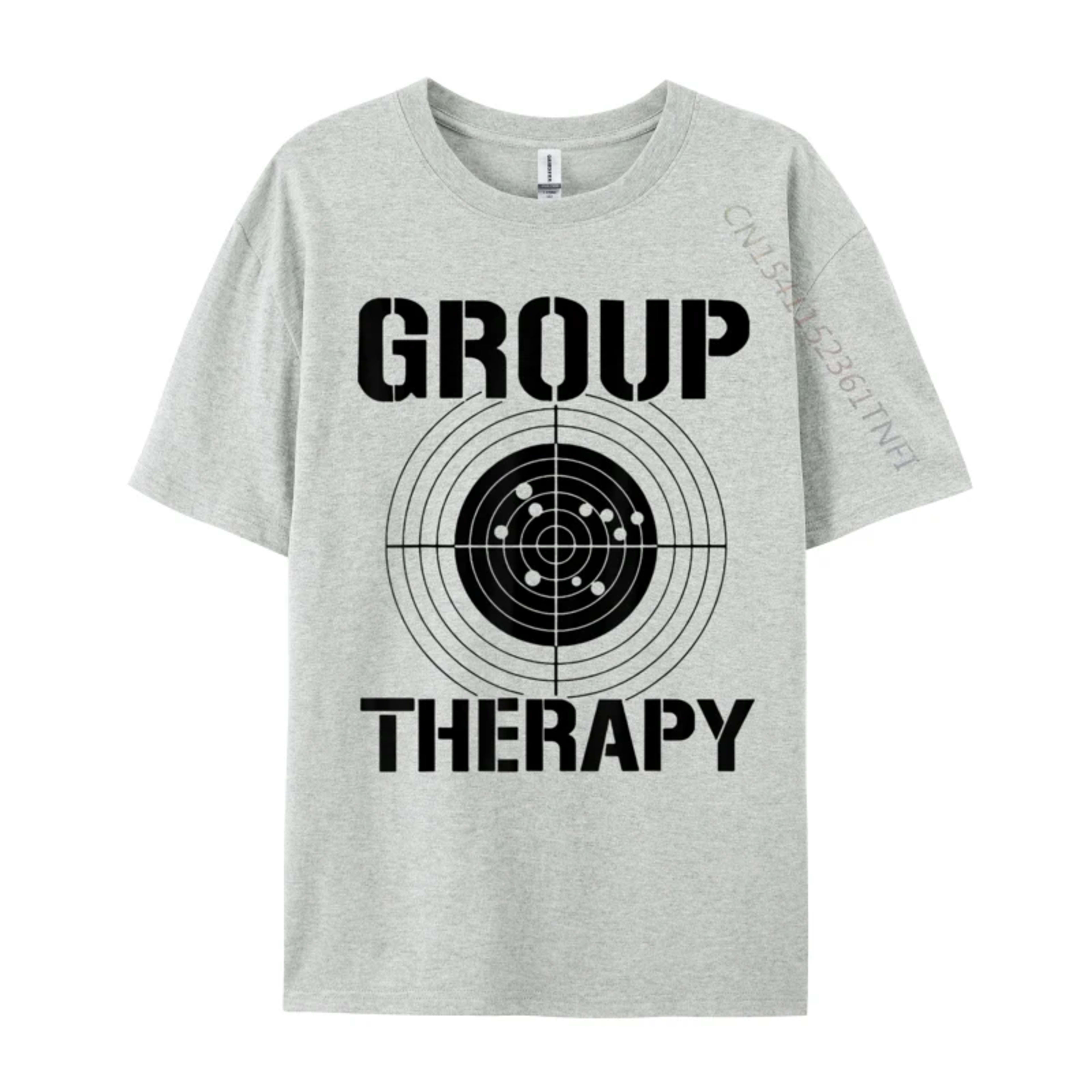 Men T-shirts Group Therapy Casual T-Shirt Retro Normal Cotton Men Tops Tees Casual Clothing Shirt Top Quality 14