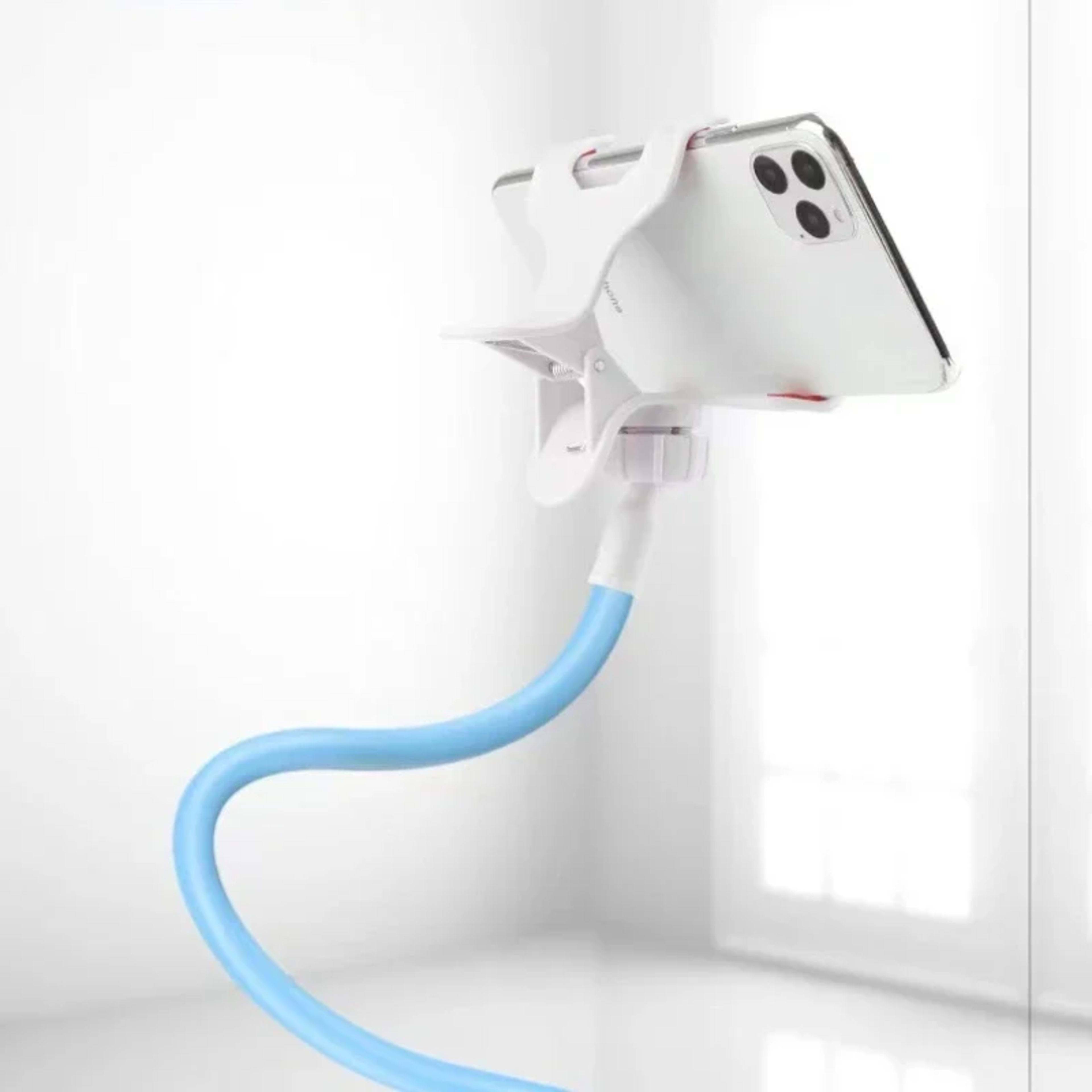 100cm Phone Clip on Stand Holder with Grip Flexible Long Arm Lazy Bracket Mount Clamp for IPhone 15 Pro Accessories Phon 4