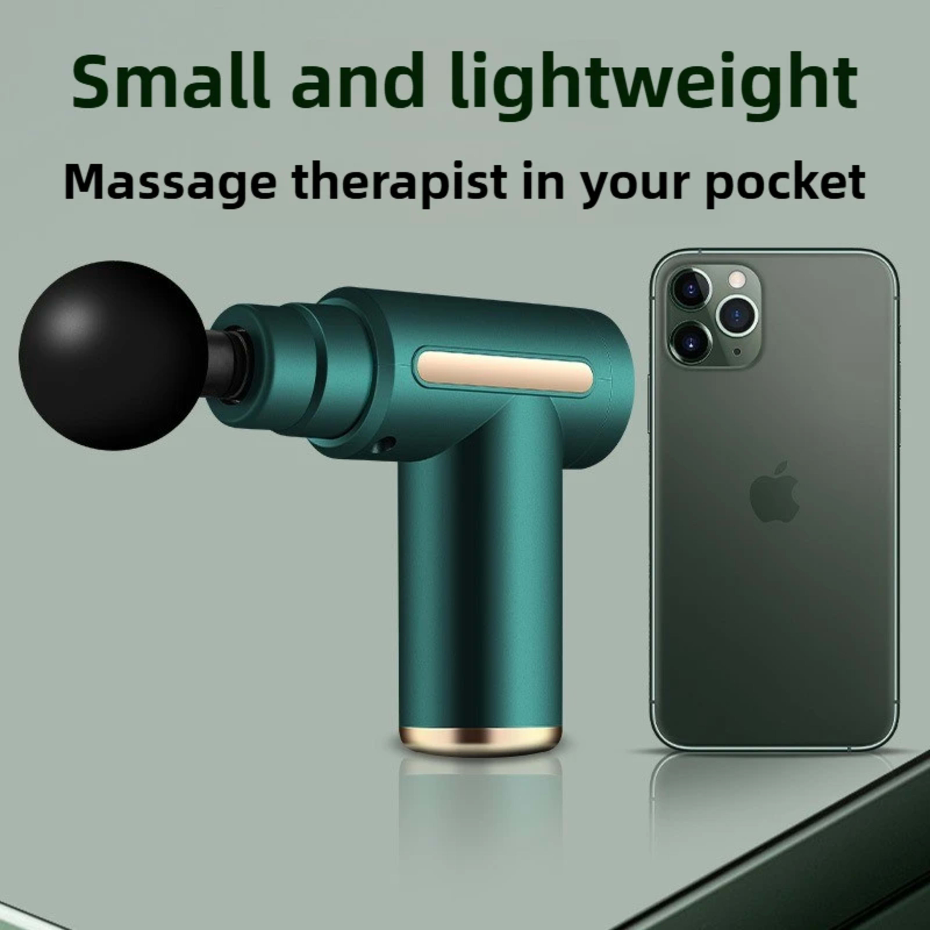 Portable Small Massager Muscle Relaxation Fascia Gun Massage Artifact Fitness Massage Gun Handheld Massager Fascia Gun 2