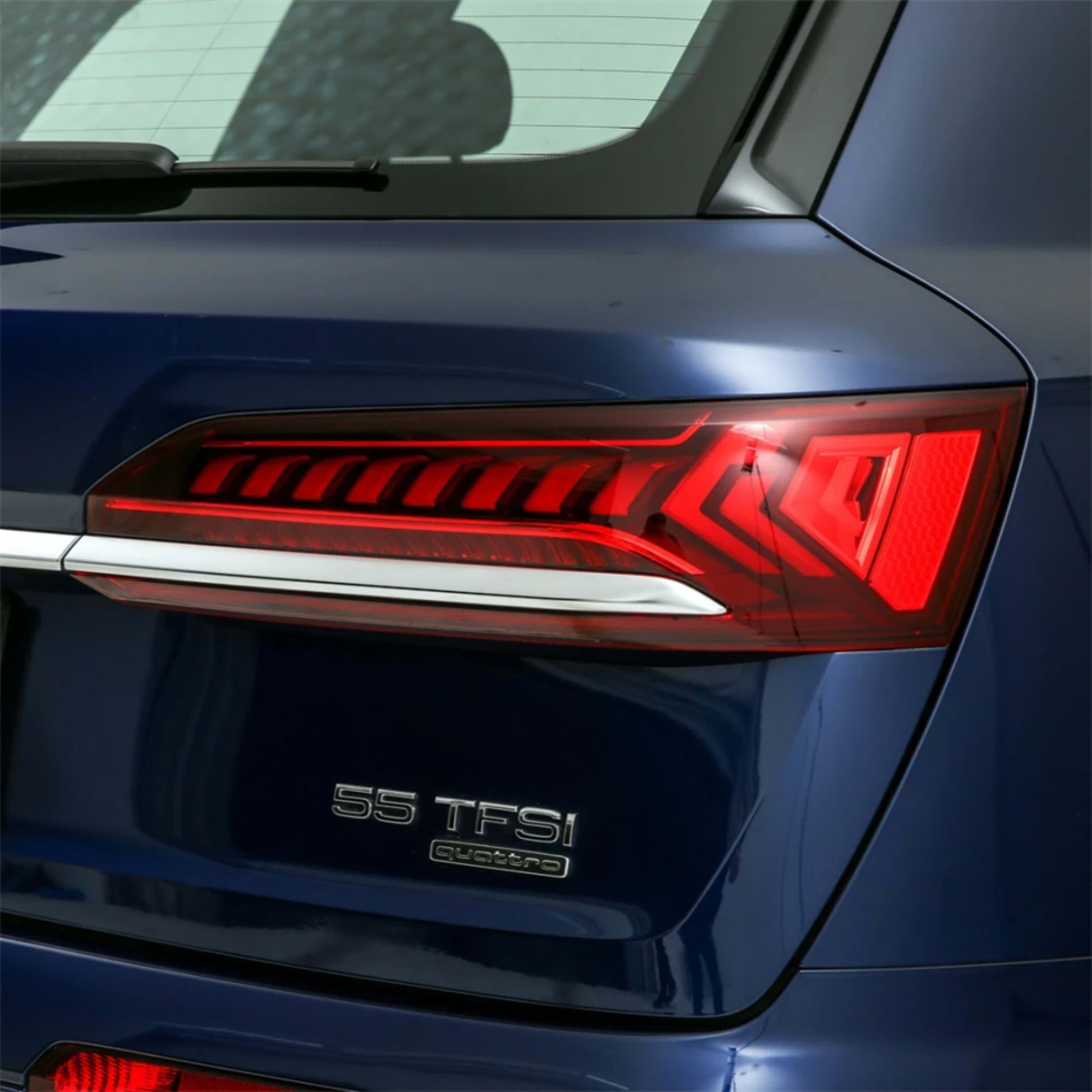 For Audi Q7 2020 2021 2022 2023 2024 Accessories For Vehicles Replacement Car Lights Shell Brake Lights Shell Tail Lamp  2