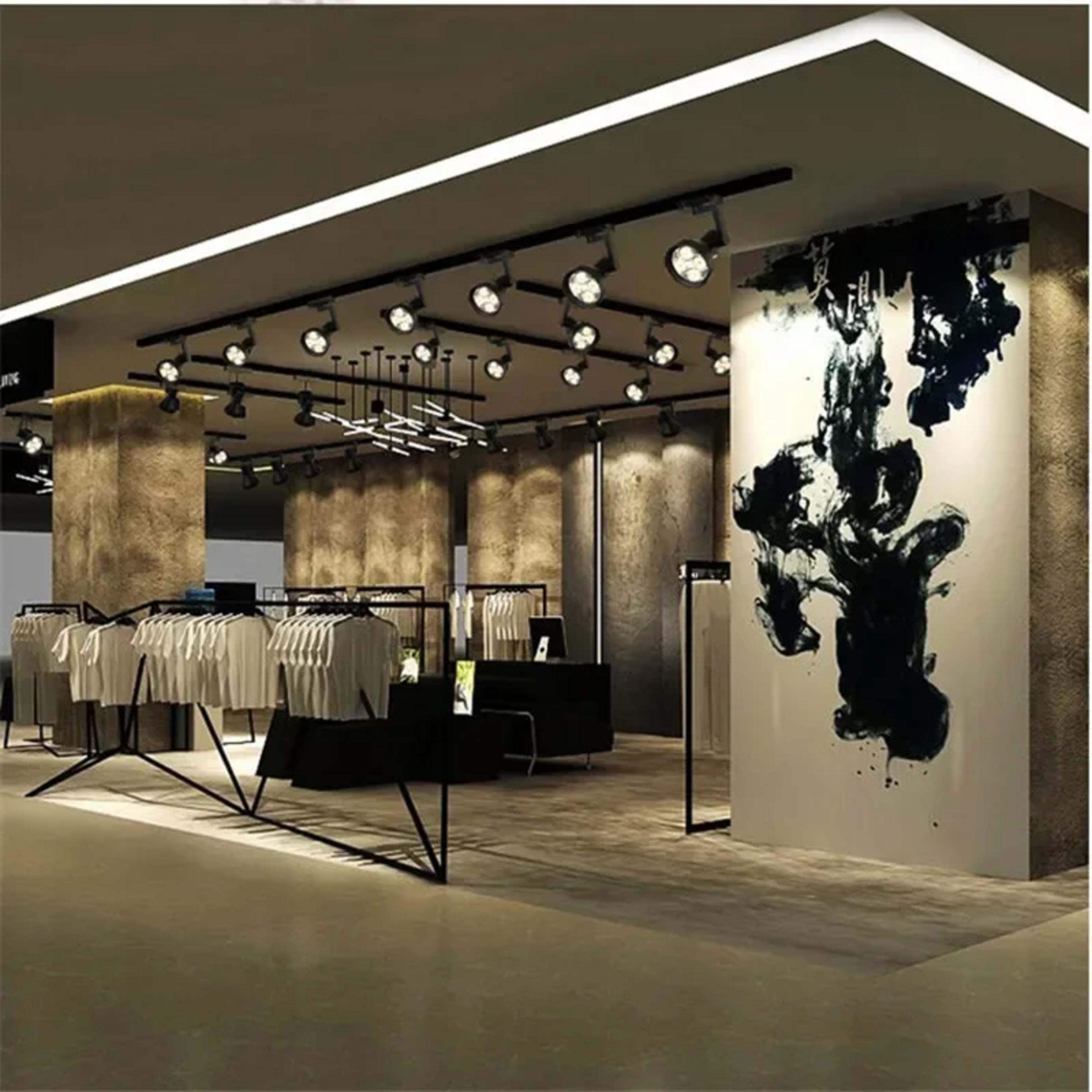 Led Tracks Light Fixture Rail COB Ceiling Lamp Spotlight Lighting for Clothing Shop Living Room Store Light Fixture 4
