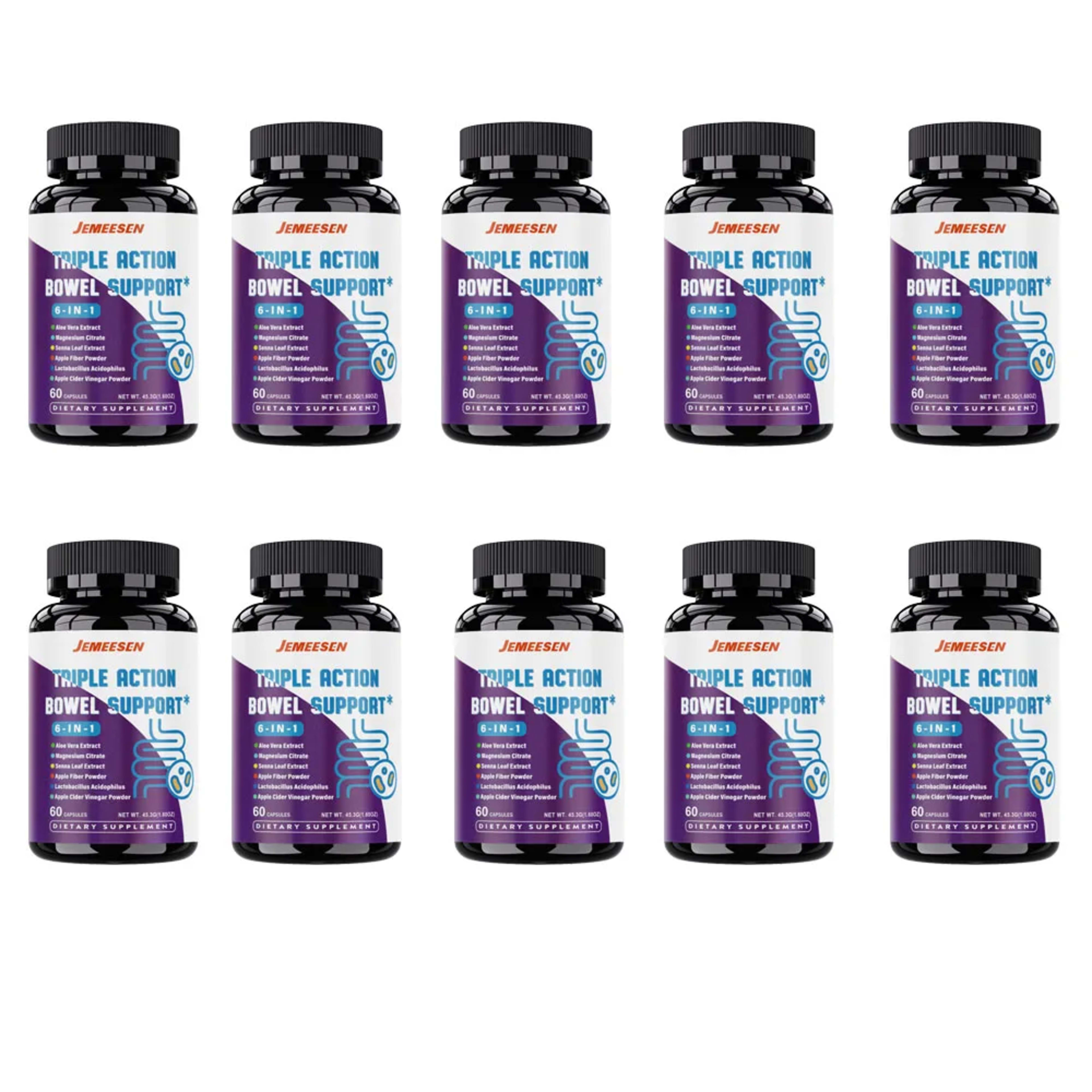 Dietary Supplements with Psylium Husk Powder,Magnesium,Apple Cider Vinegar Powder,Promote gastrointestinal health 8