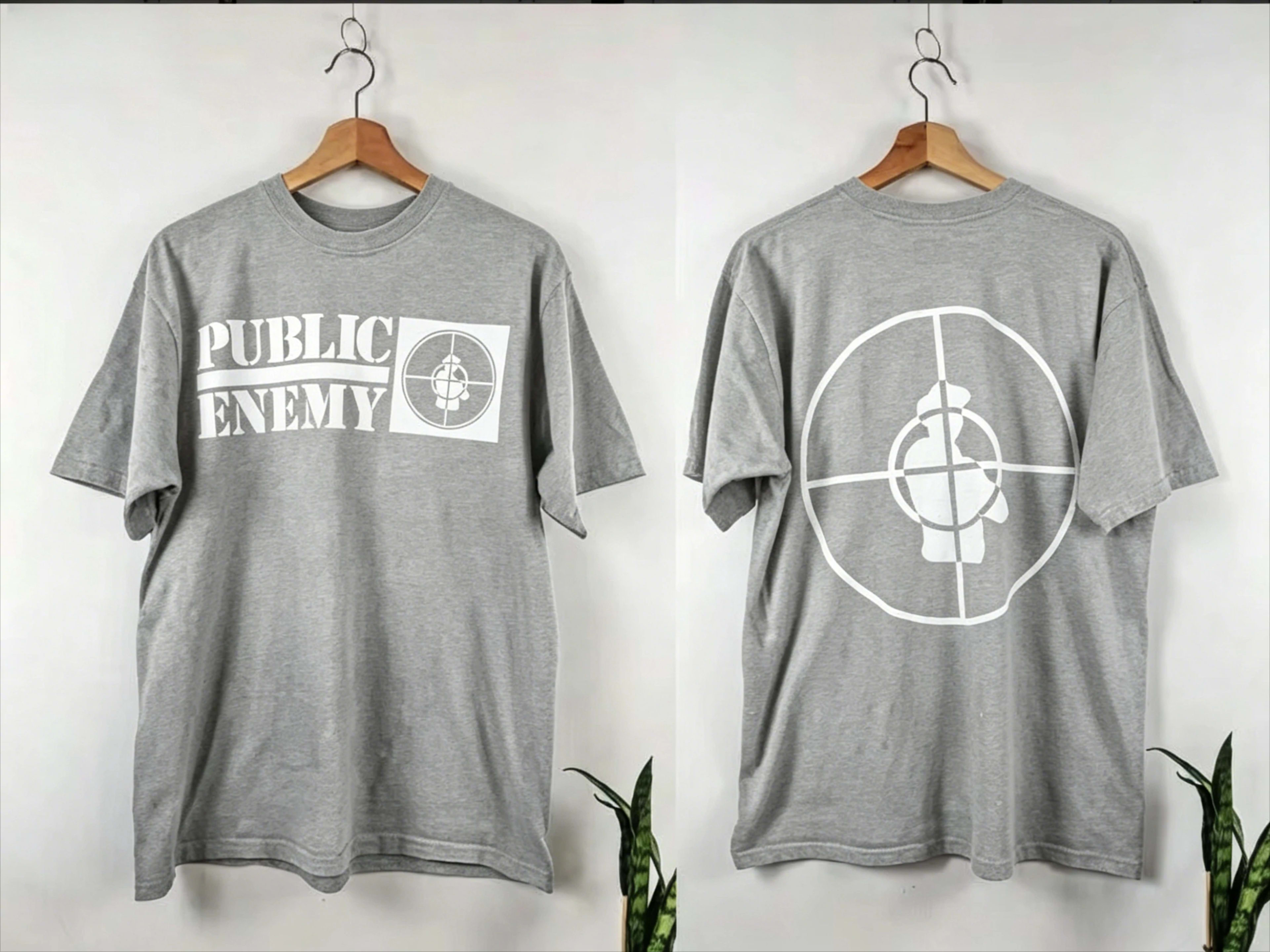 Men's T Shirt Public Enemy T Shirt Battle  Summer Cotton Men and Women Luxury T Shirt Street Wear Fashion Trend 21st Cen 2