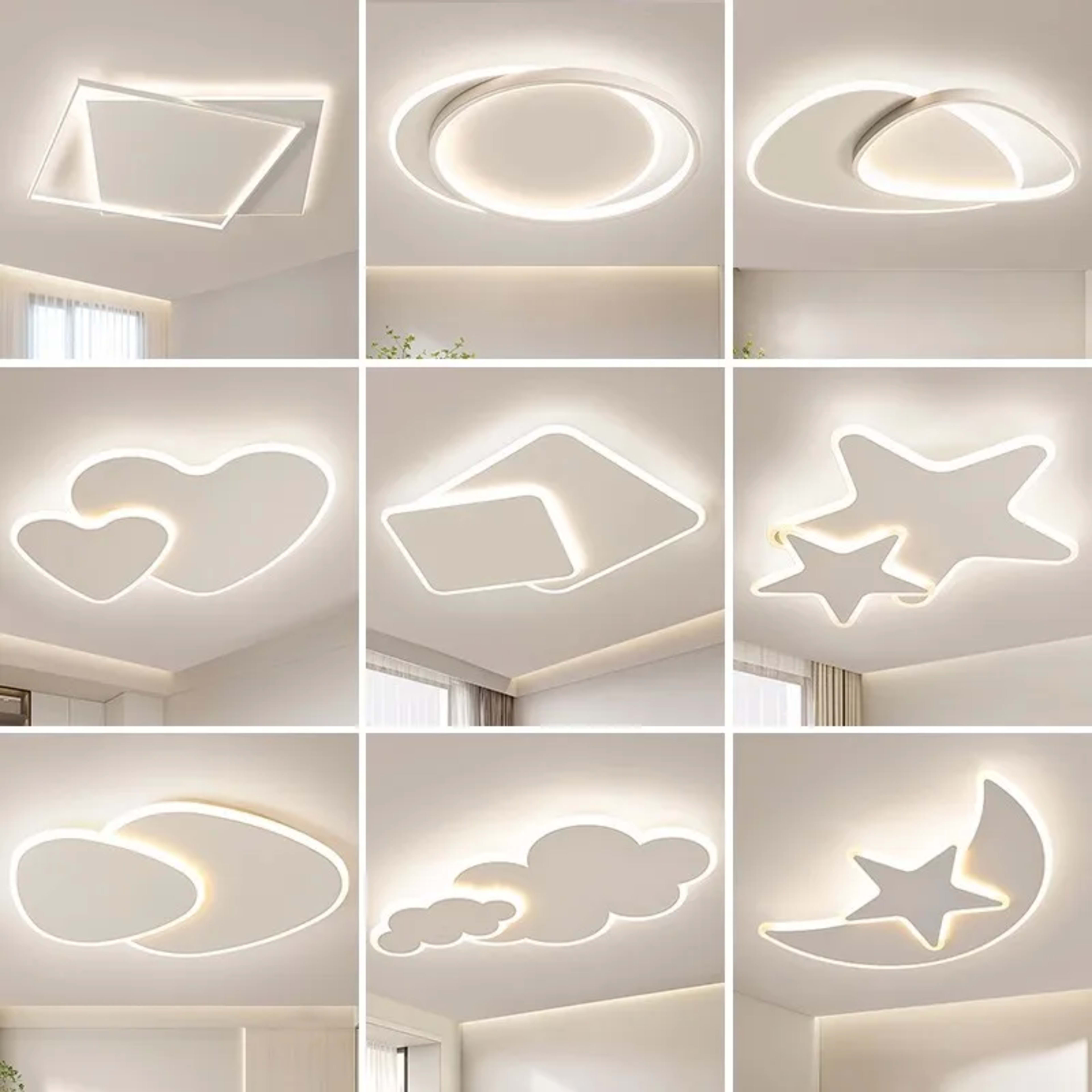 Modern LED Ceiling Lamp For Living Dining Bedroom Loft Children's Room Chandelier Kid's Light Indoor Home Decor Lighting 1
