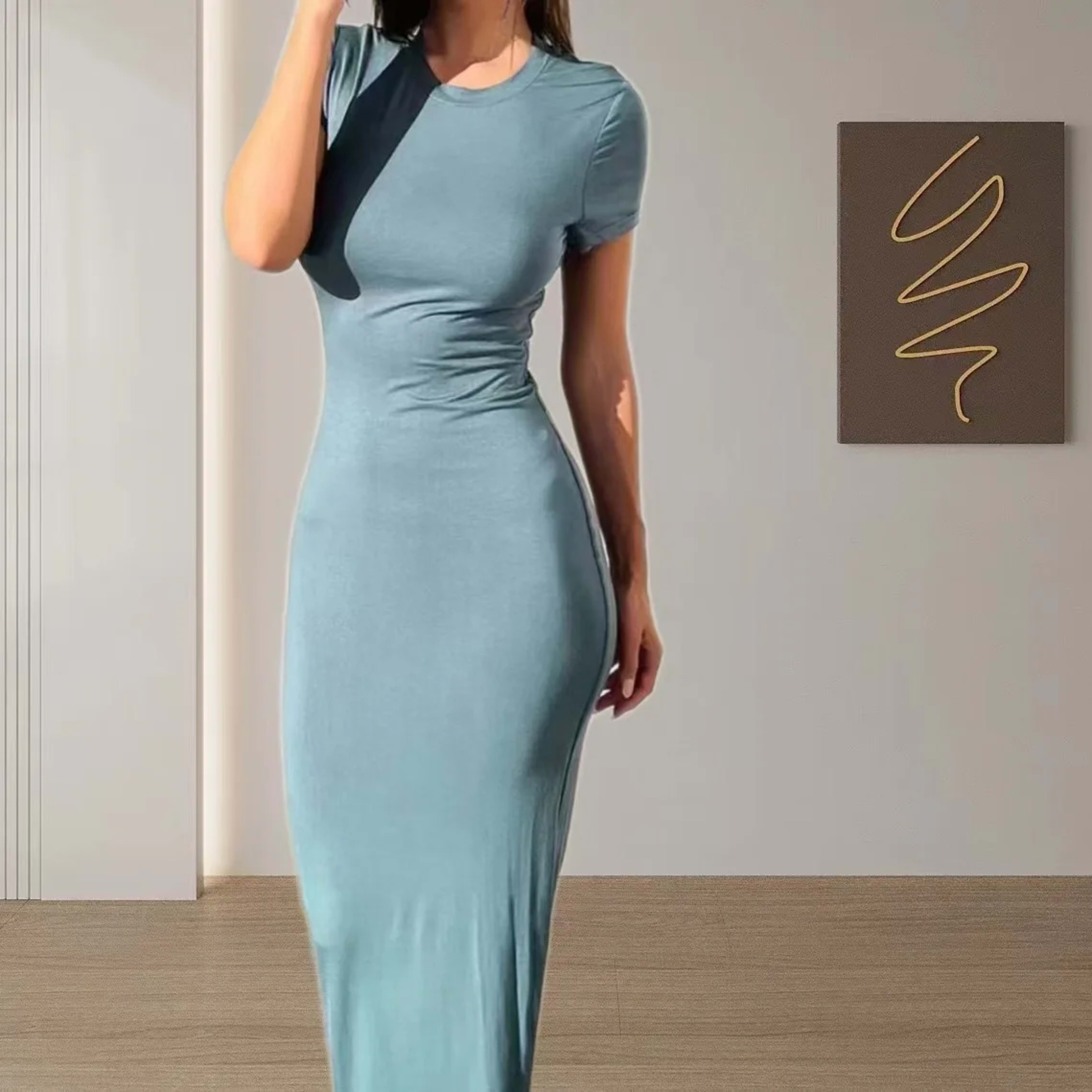 Women's Dress Female Clothing Sexy Outfits Prom Dresses for Woman Elegant Party Dresses Casual Evening Long Clothes Summ 3