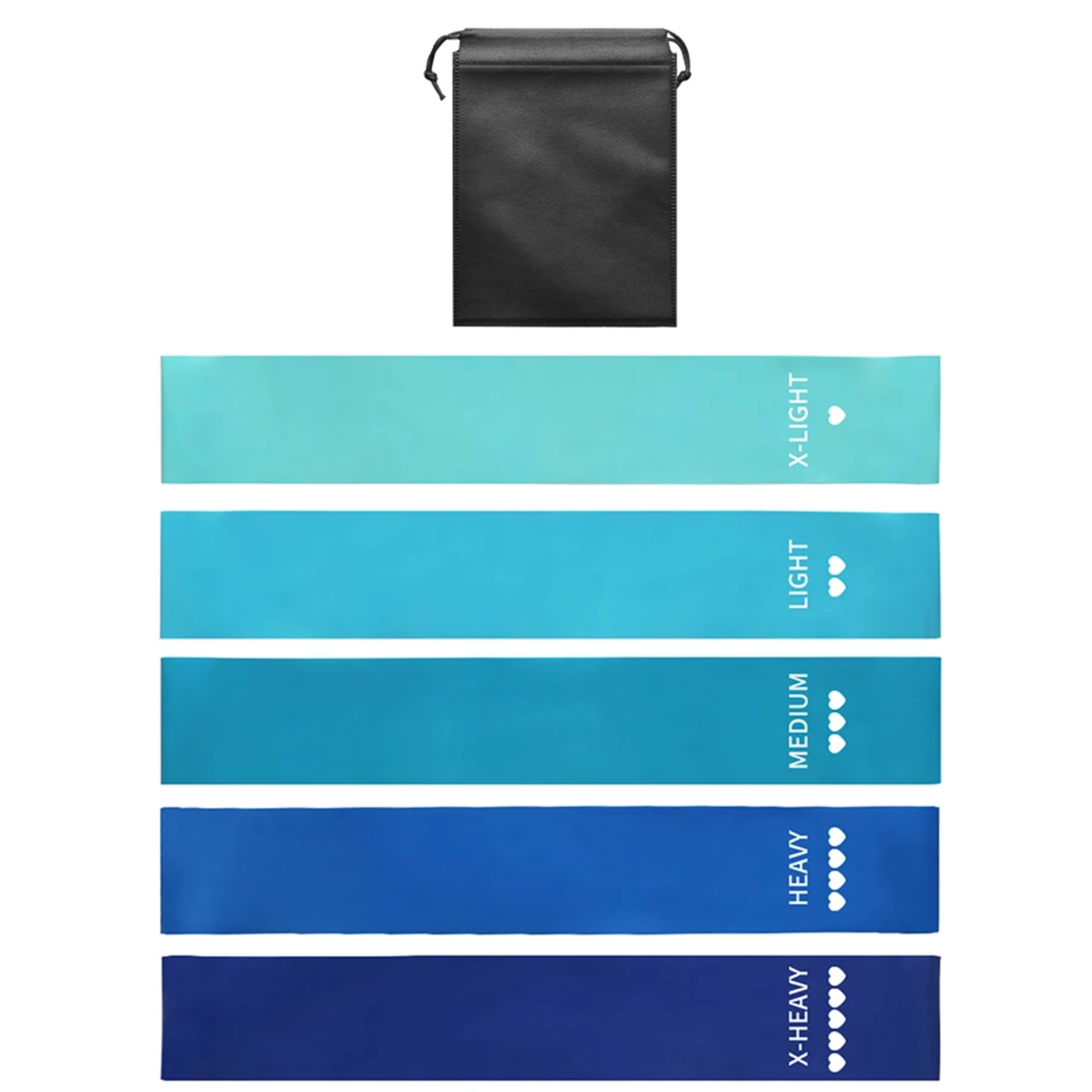 Fitness Elastic Resistance Bands Home Pilates Gym yoga resistance Bands Stretching Training Crossfit Sport Workout Equip 14
