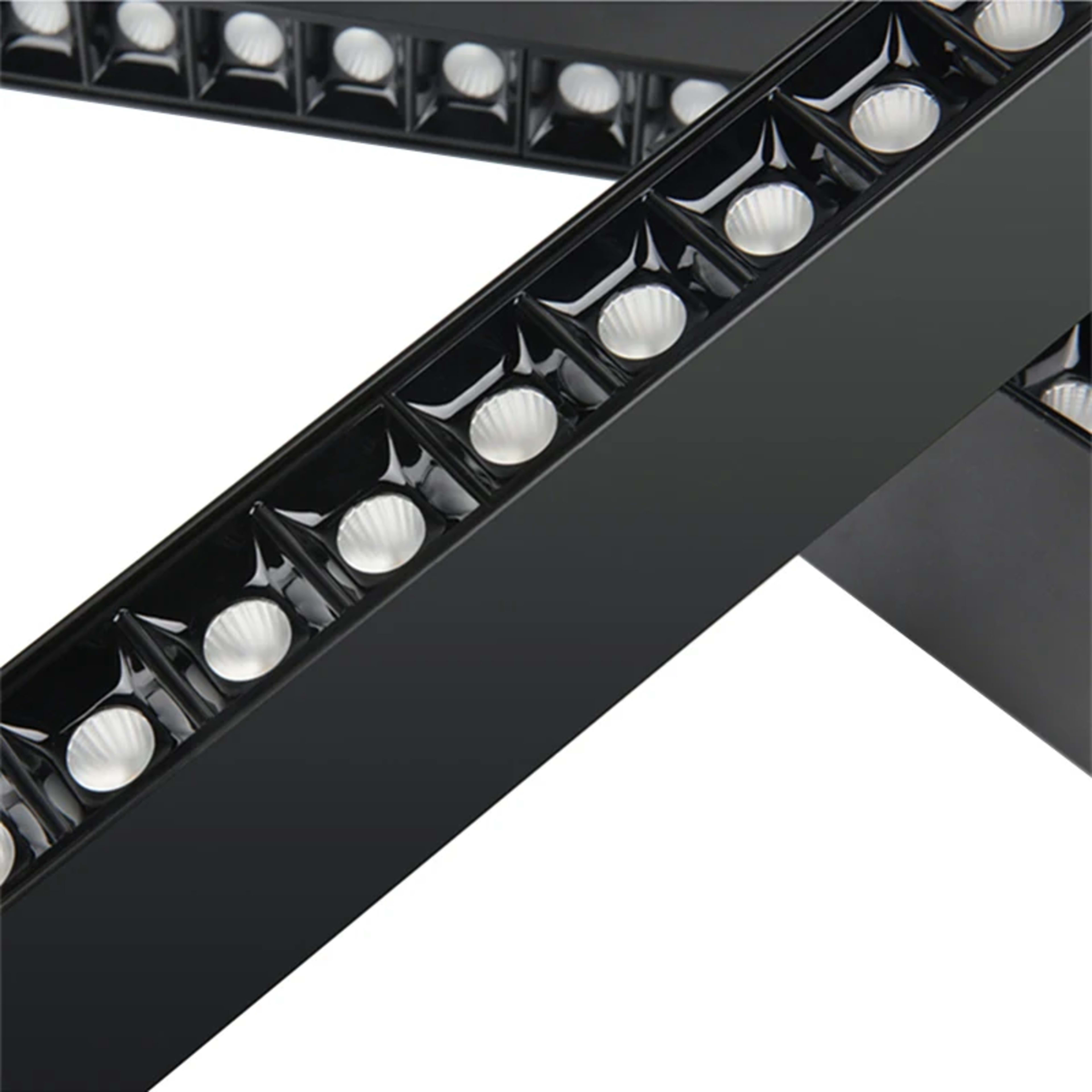 LED Long Ceiling Lamp Dimmable Line Light Fixture 40W Office Living Room Bedroom Home Decoration COB Spot Lamps Indoor L 3