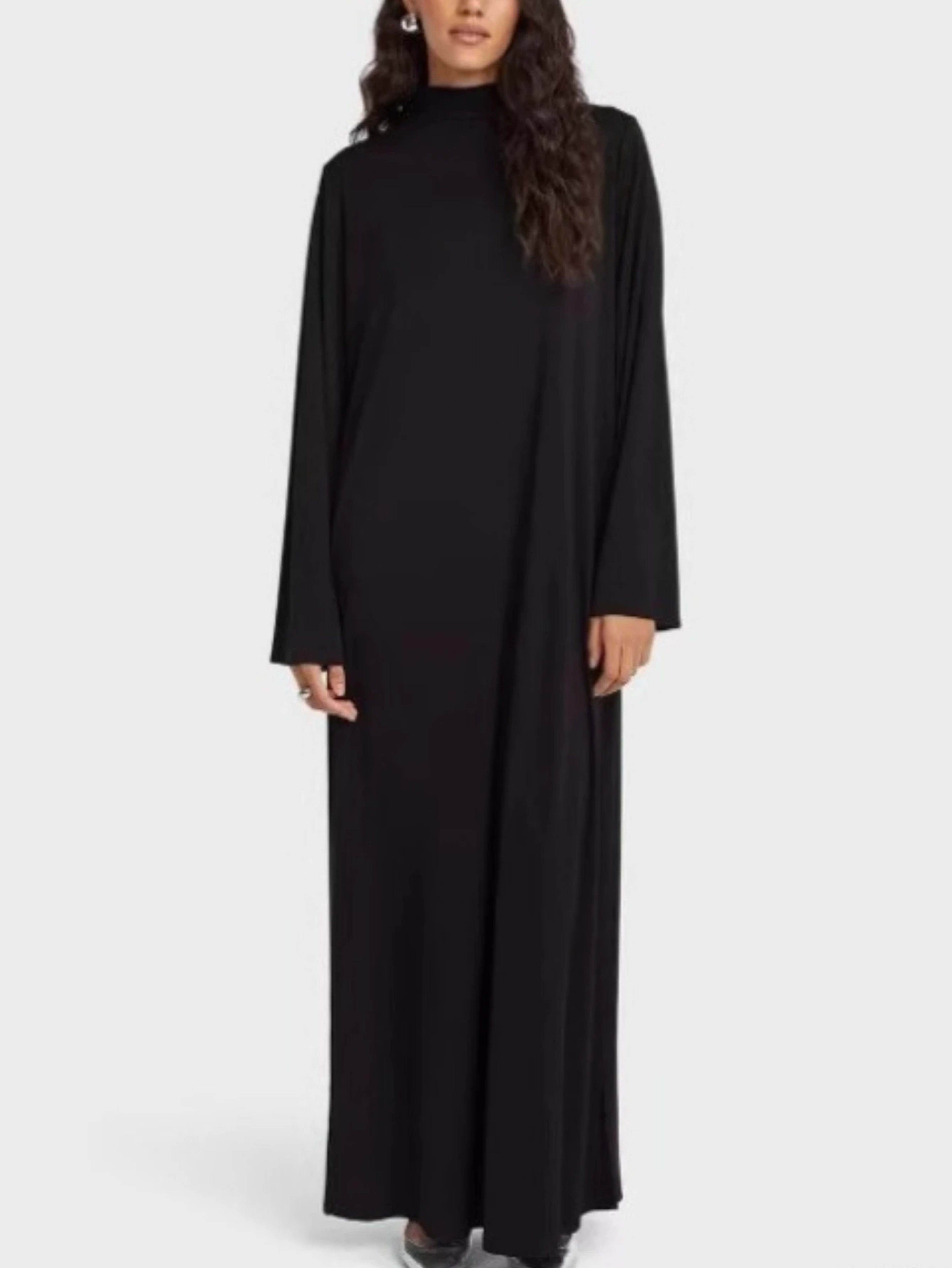 Dress Women Eid Modest Dresses Prayer Abayas Dubai Vestidos Saudi Arabic Long Robe Kaftan Morocco Jalabiya Ramadan Cafta 1