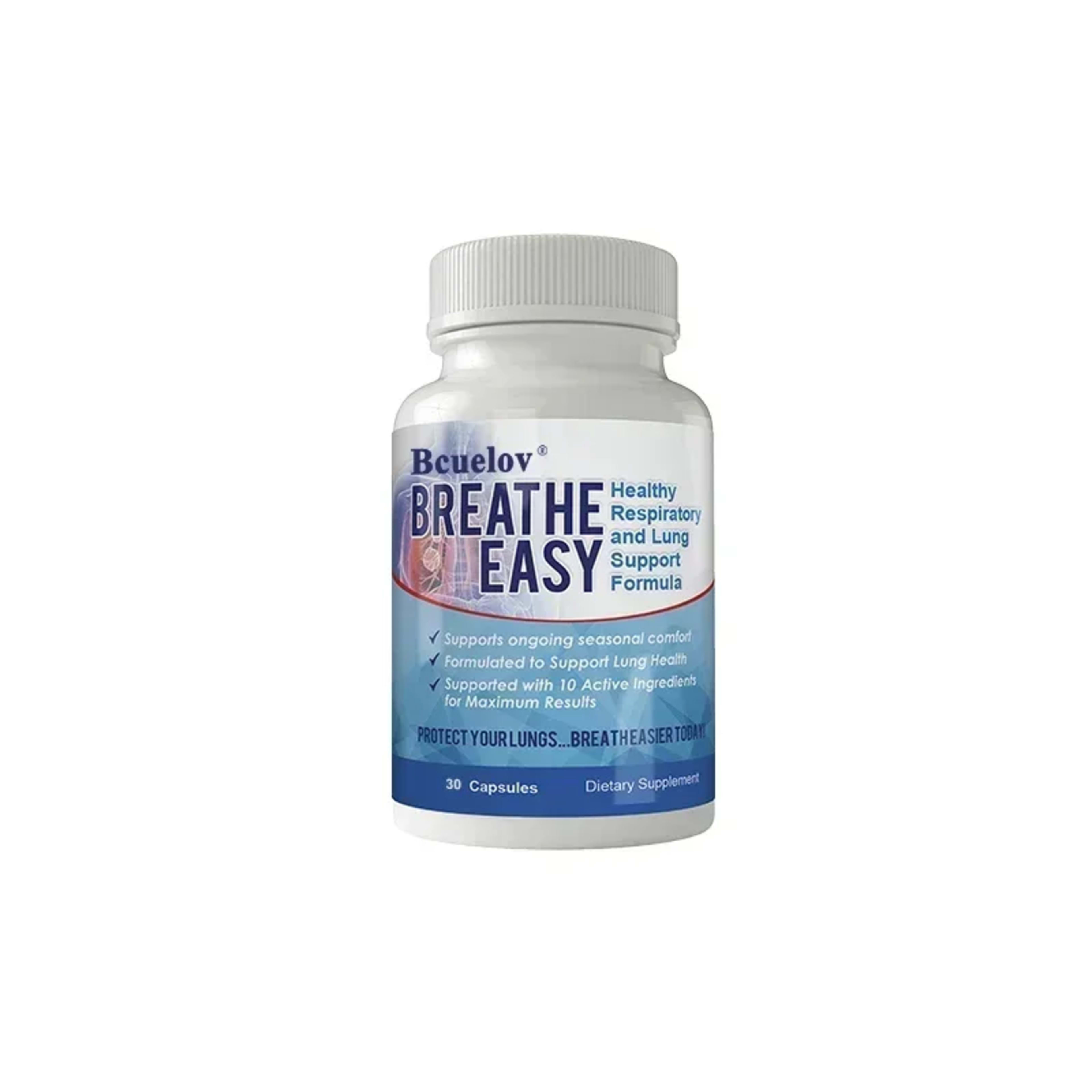 Lung Health Supplements - Helps Strengthen Comfort To The Lungs and Bronchial System Supports Clear Lungs and Easy Breat 8