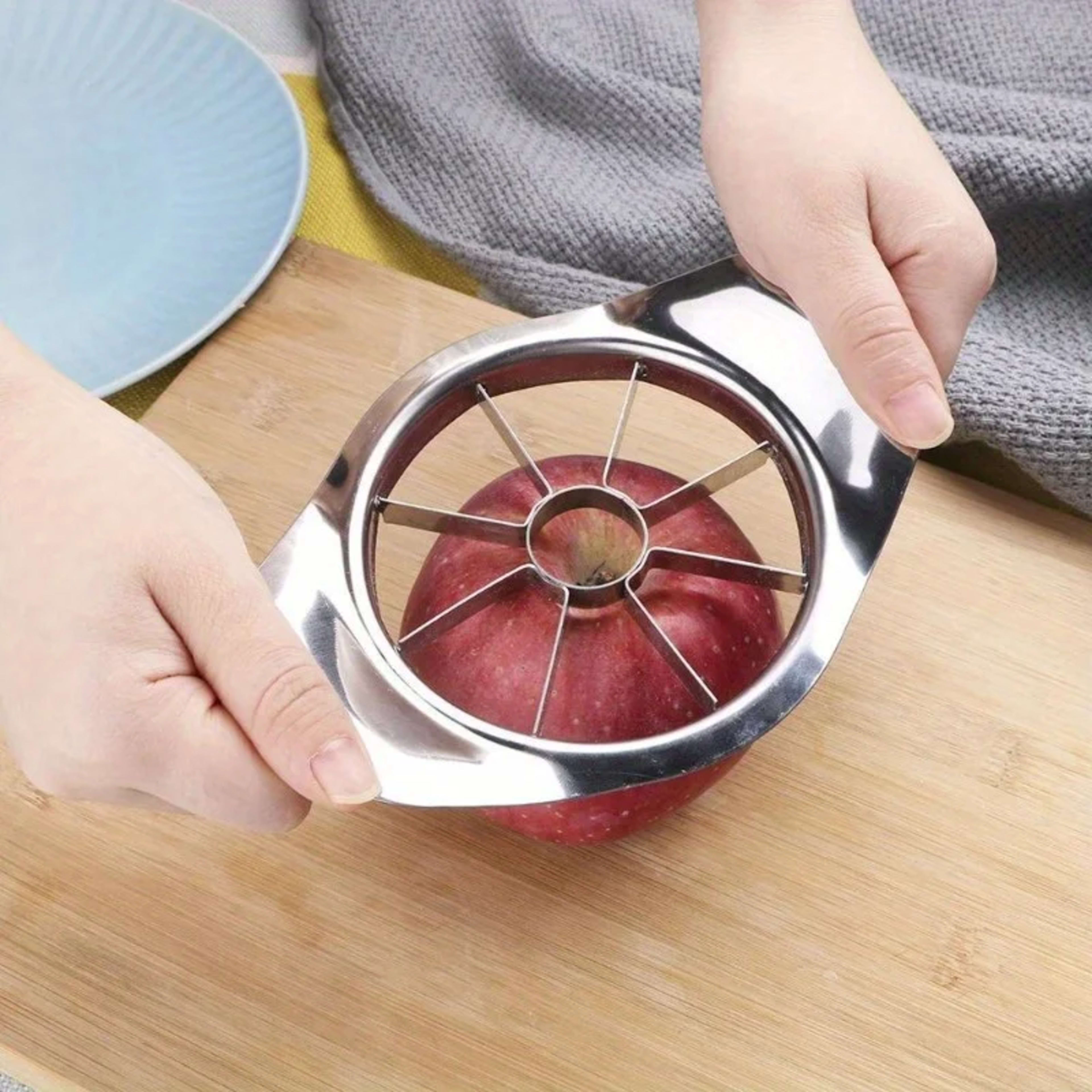 Kitchen Gadgets Stainless Steel Comfort Handle Divider Apple Cutter Vegetable Fruit ToolsAccessories multifunctional Too 3