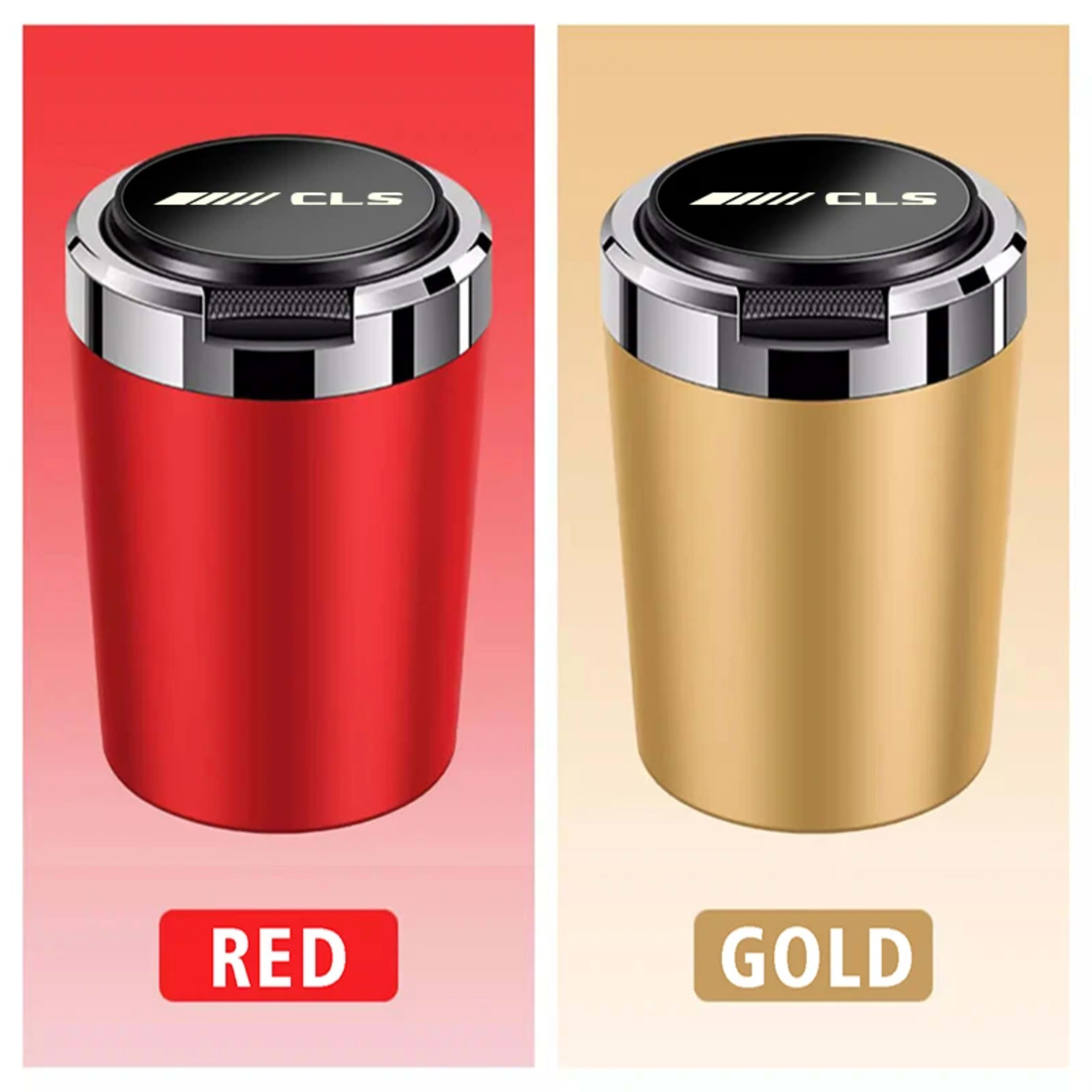 car ashtray accessories for vehicles Car novelty for Mercedes Benz AMG CLA CLK CLS GLA GLB GLC GLE GLK GLS GTS SLC SLK A 5