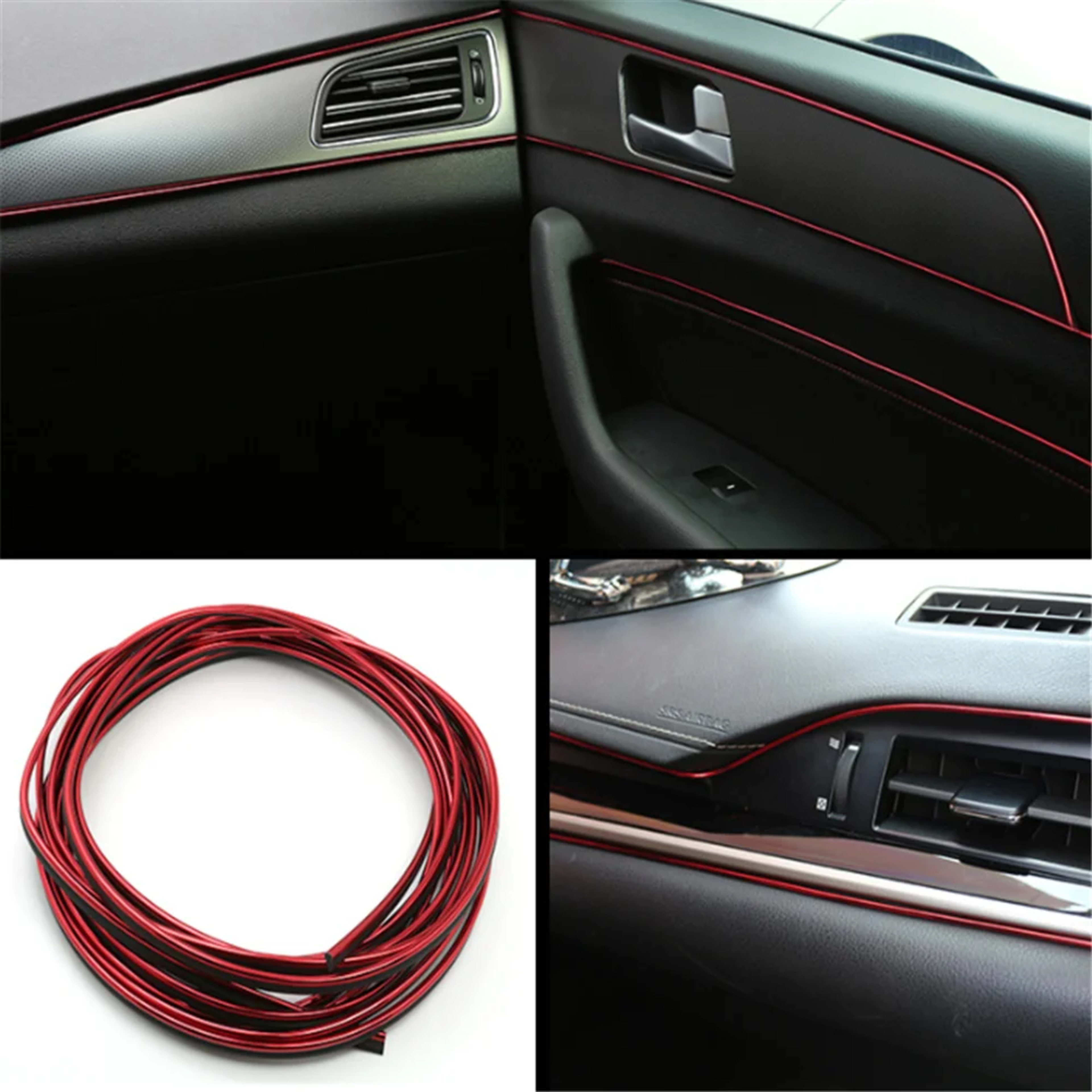 Car accessories Decorative strip for Audi A1 A2 A3 A4 A5 A6 A7 A8 Q2 Q3 Q5 Q7 S3 S4-S8 TT TTS 2
