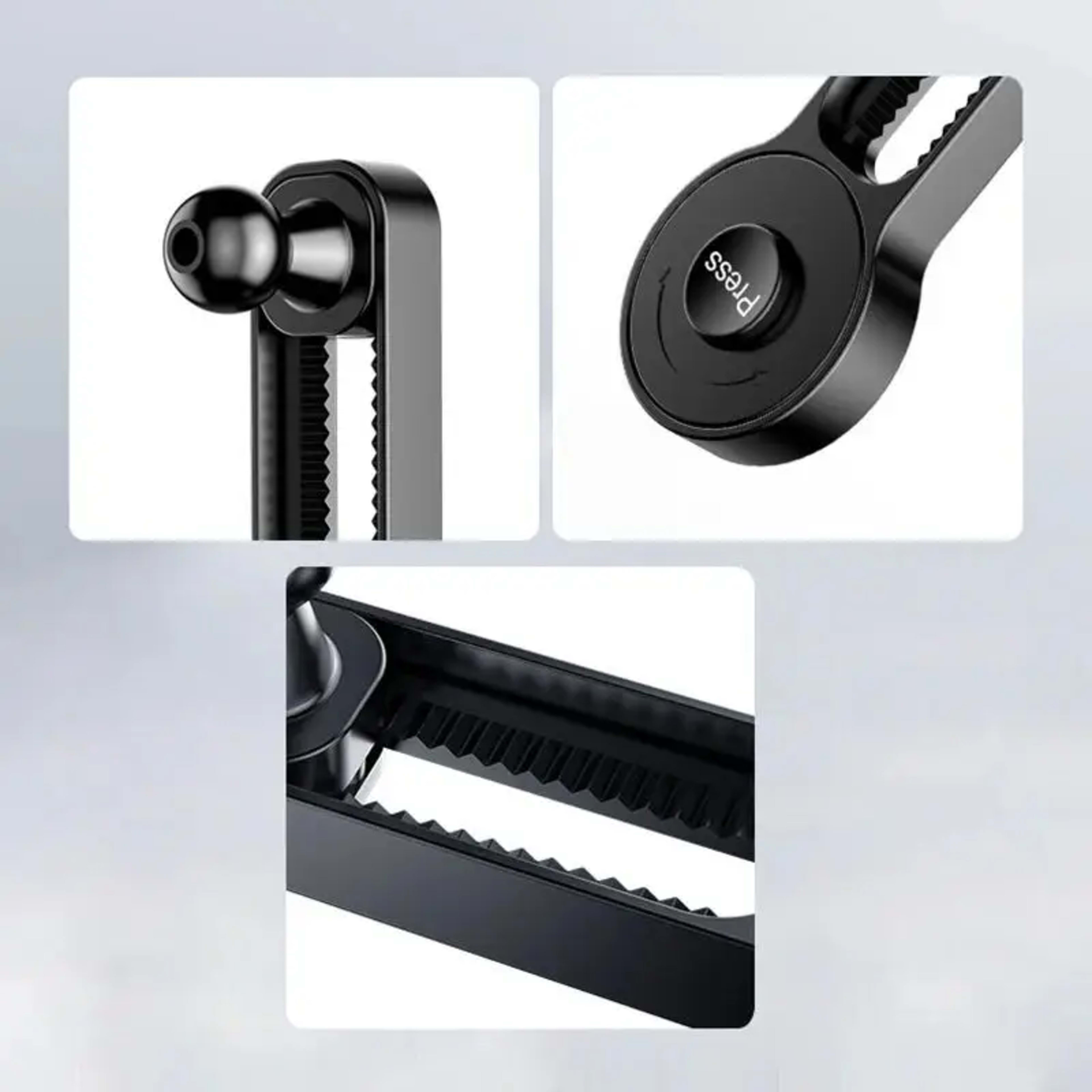 Car Phone Holder Bracket Accessories Interior Air Outlet Vent Base Gadget Auto Cellphone Support Ball Head Bracket Exten 6