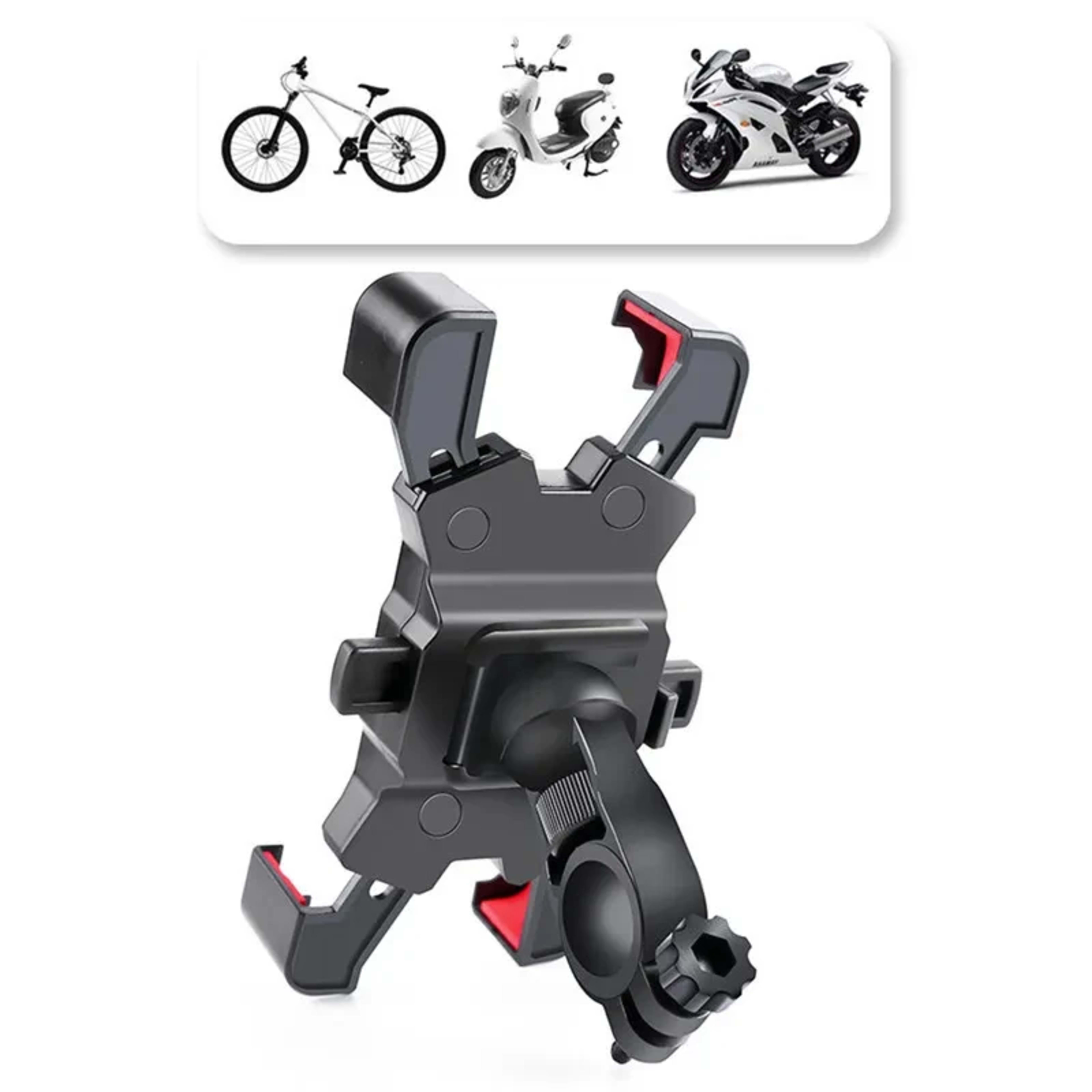 Bicycle Phone Holder Bike Accessories Motorcycle Adjustable Stand 360° Rotatable GPS Clip Cycling Mtb Accesories Bikes S 5