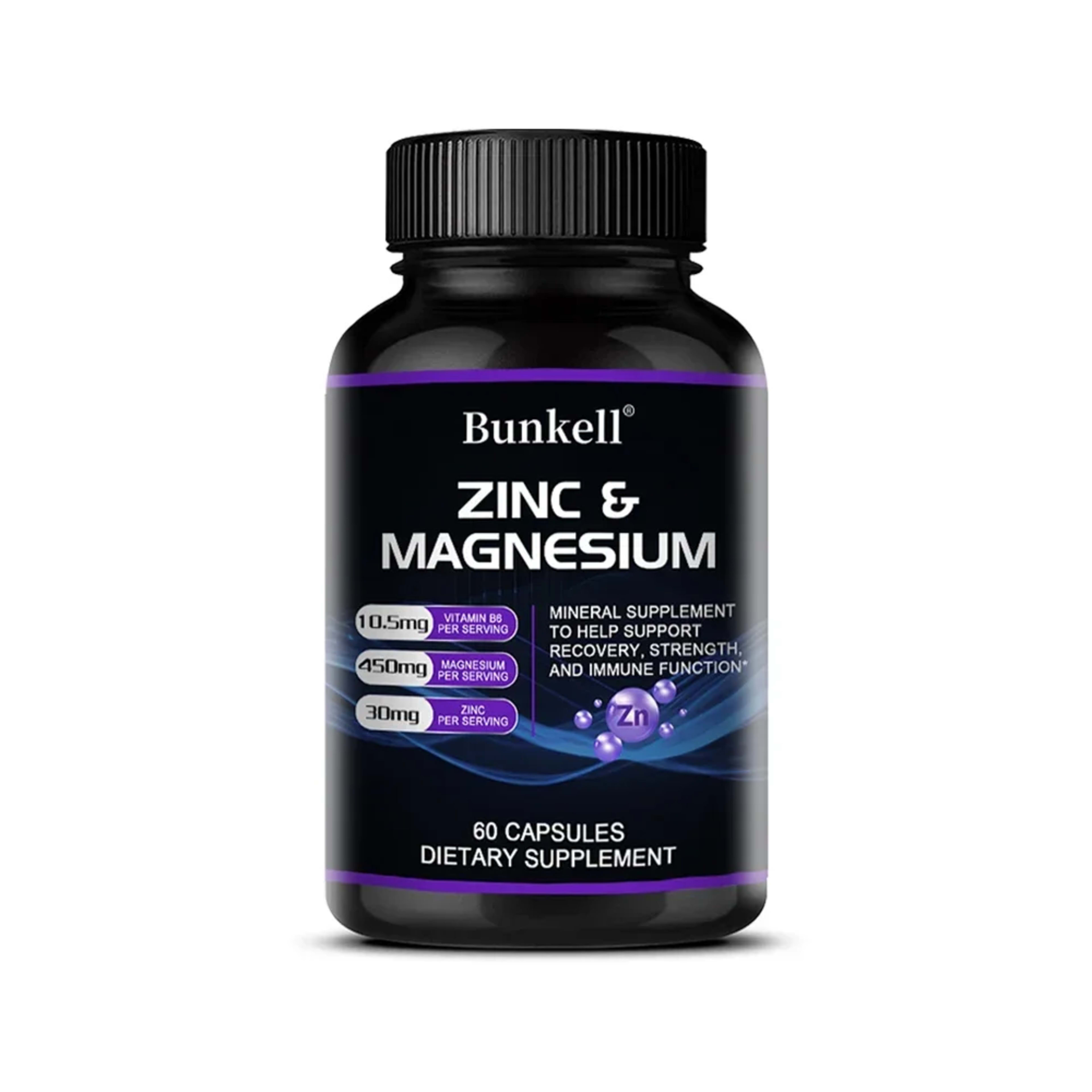 Zinc + Magnesium Supplement, Strong Bones, Teeth, Heart, Nerves, Enhance Immunity, Support Bone Density and Muscle Healt 8