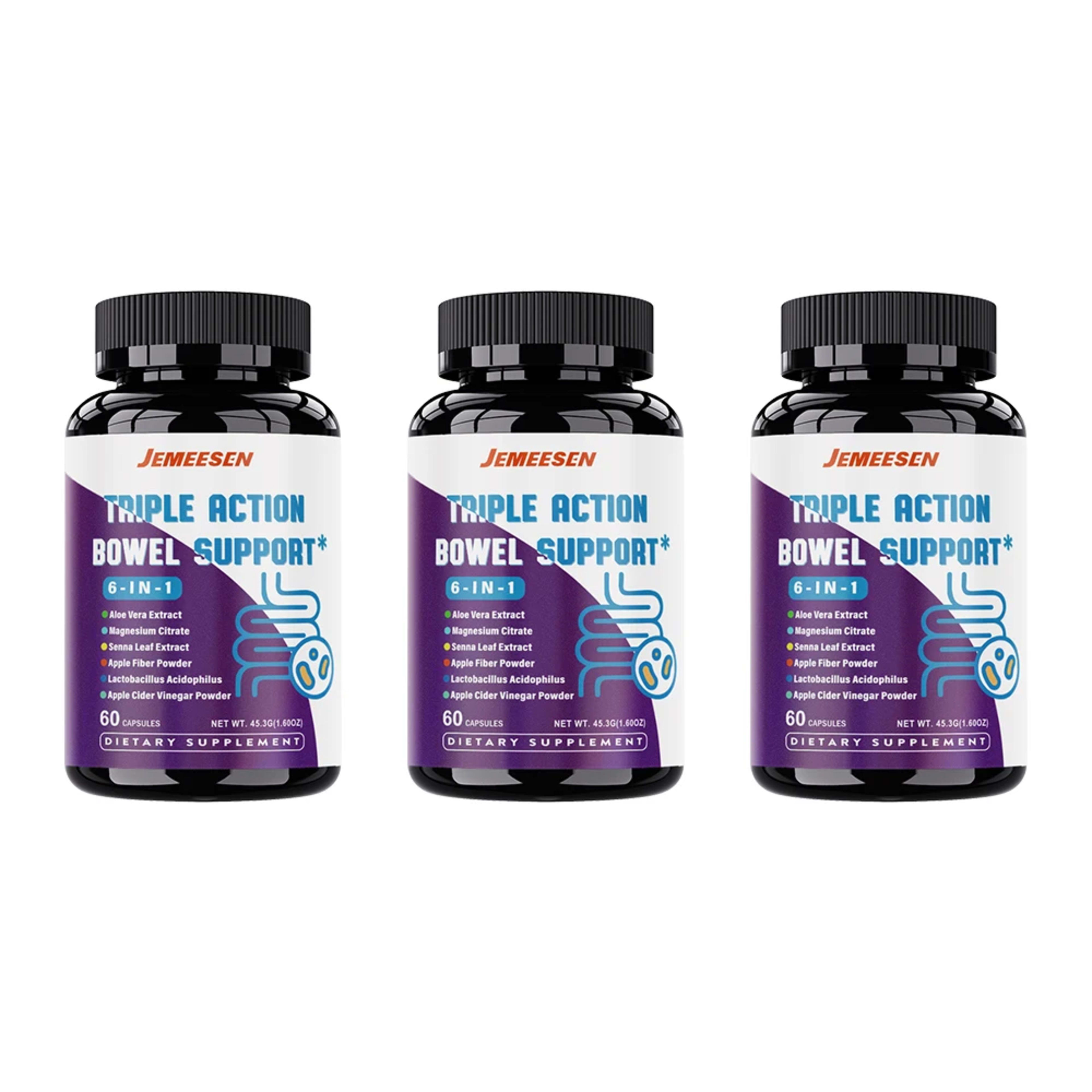 Dietary Supplements with Psylium Husk Powder,Magnesium,Apple Cider Vinegar Powder,Promote gastrointestinal health 11