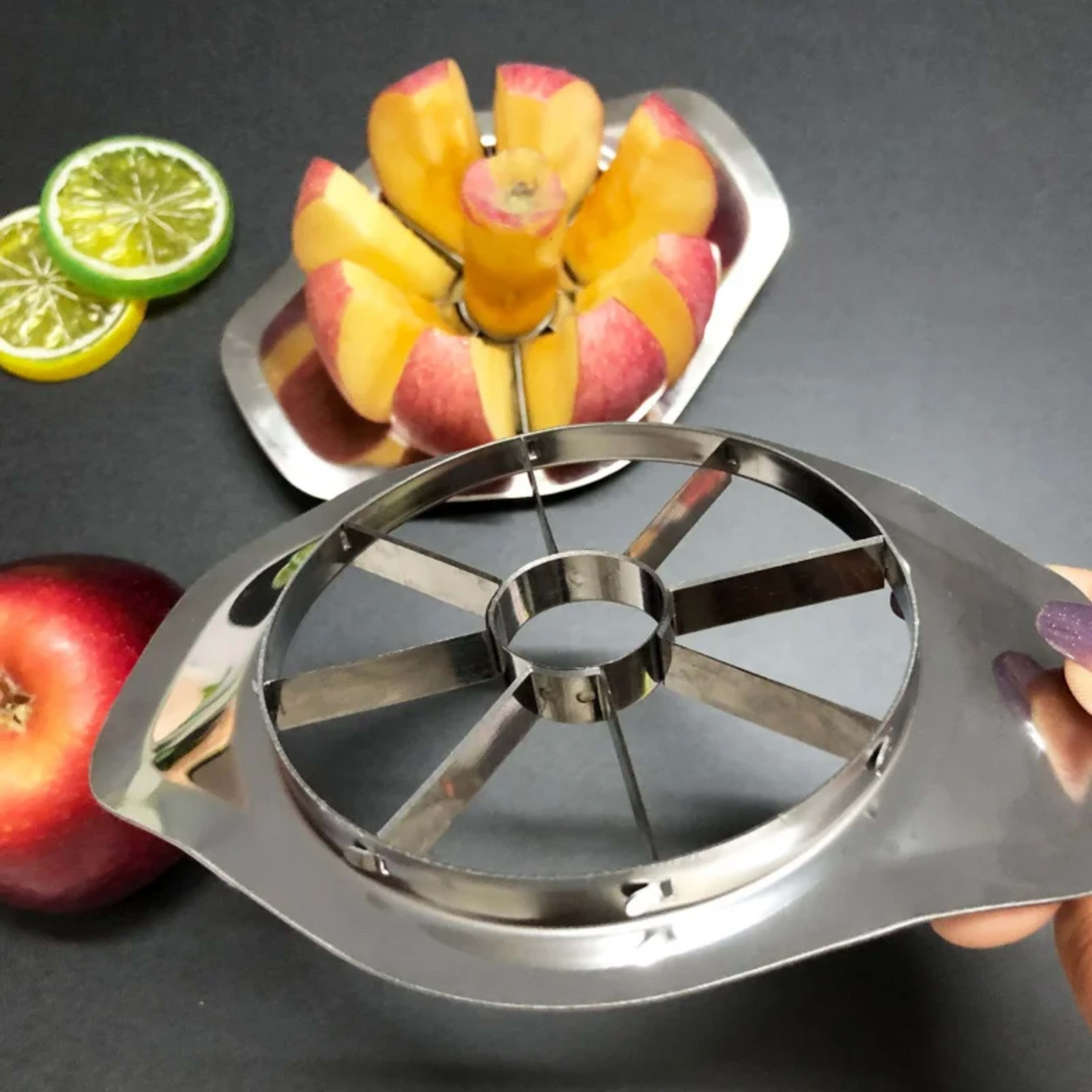 Kitchen Gadgets Stainless Steel Comfort Handle Divider Apple Cutter Vegetable Fruit Tools 2