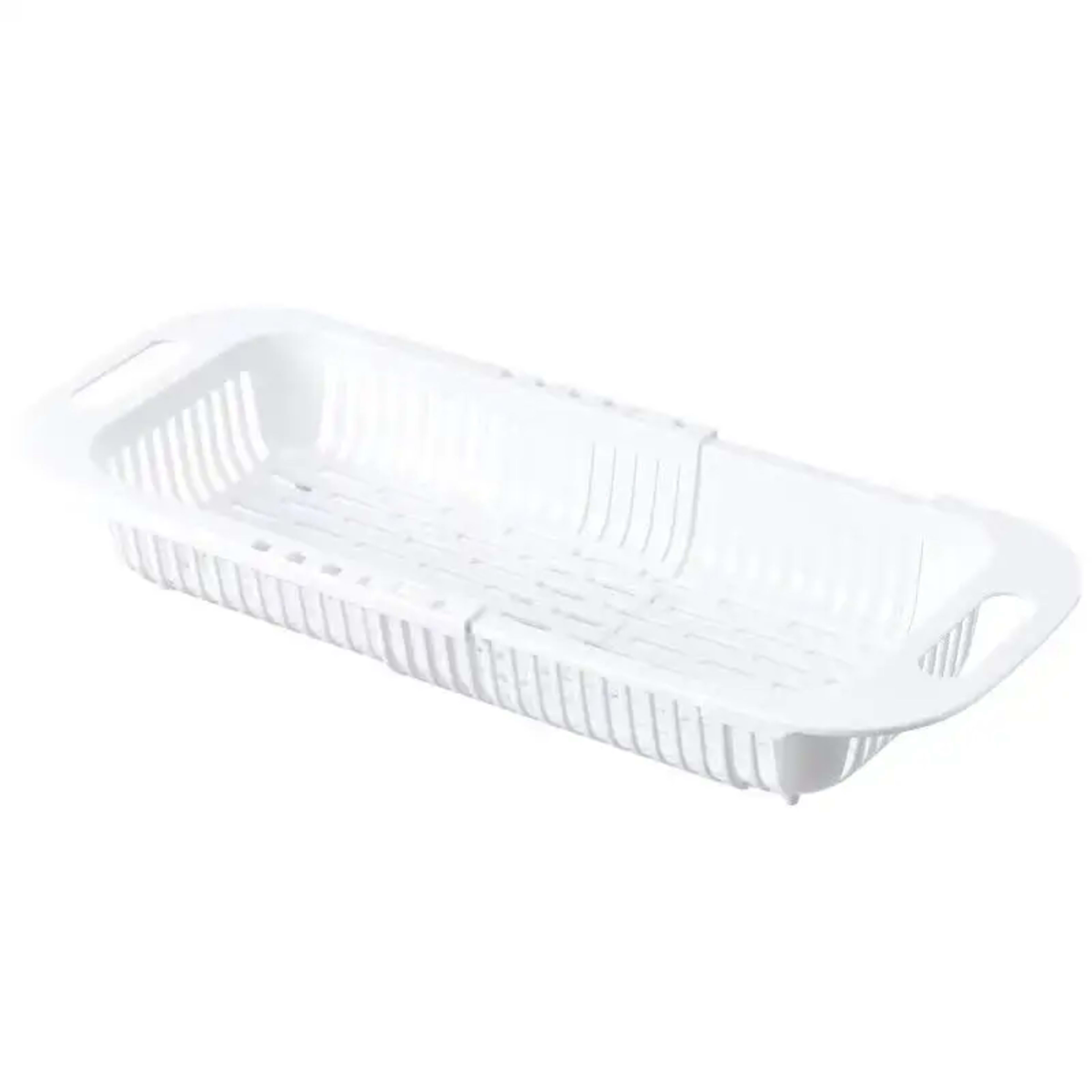 Kitchen Organizer Soap Sponge Holder Sink Rack Telescopic Drain Rack Adjustable Vegetable Drain Basket Kitchen Organizer