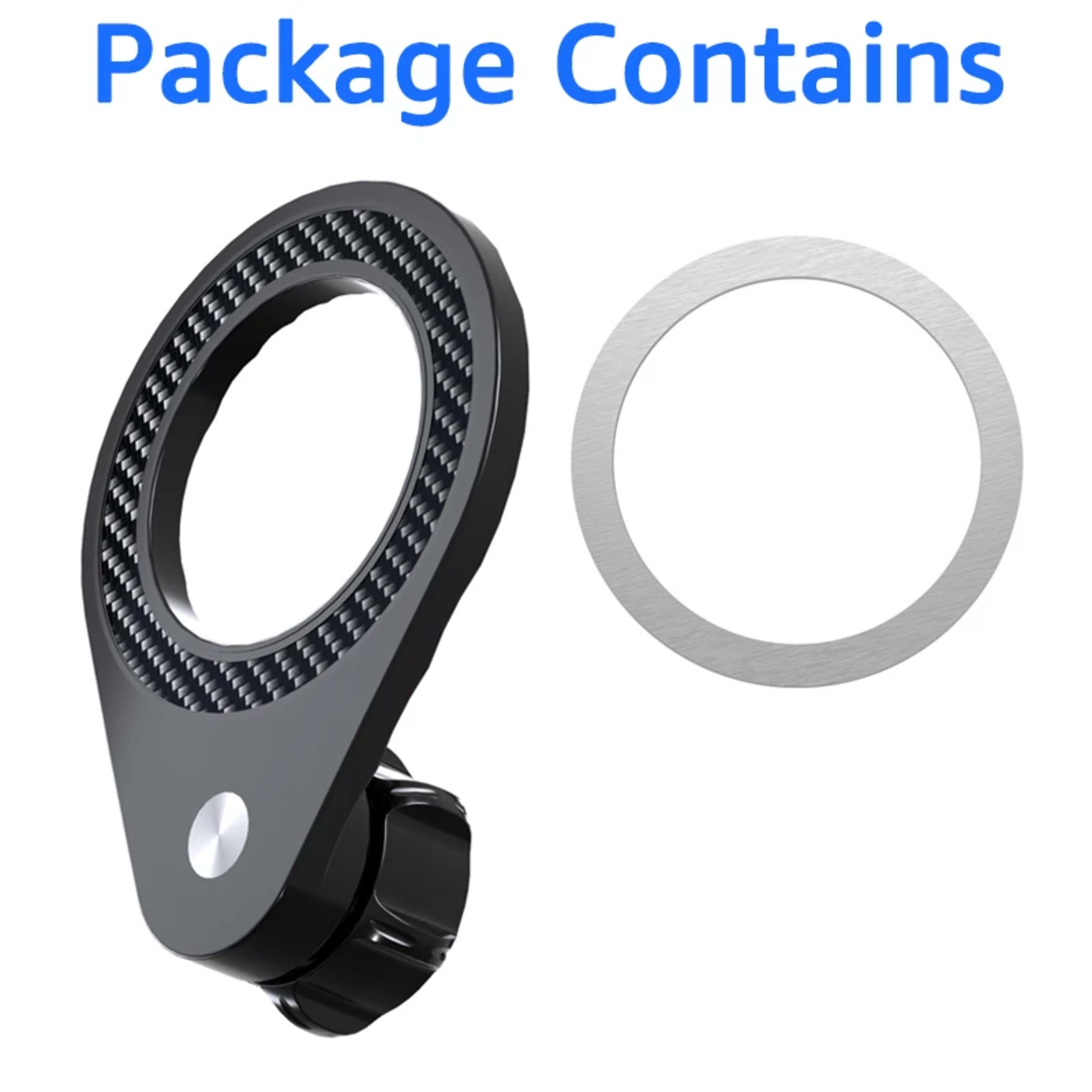 Magnetic Car Phone Holder Accessories for iPhone 16 15 14 13 Series MagSafe Universal Magnet Car Mount Base for 17mm Joi