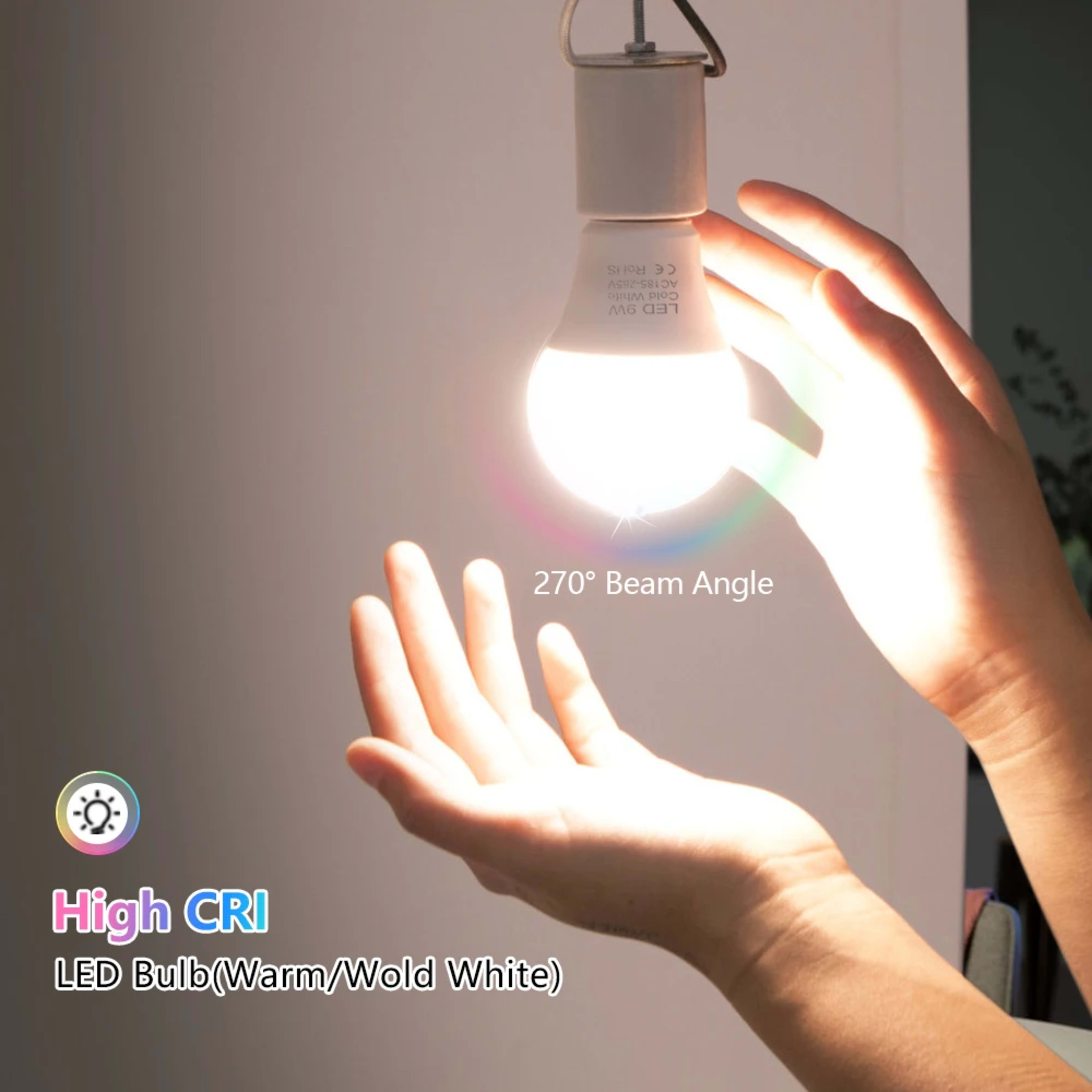 3W 6W 9W 12W 15W 18W LED Bulb Lamps E27 Lampada LED Light Bulb AC 220V-240V Smart IC High Brightness Bombilla Lamp Spotl 5