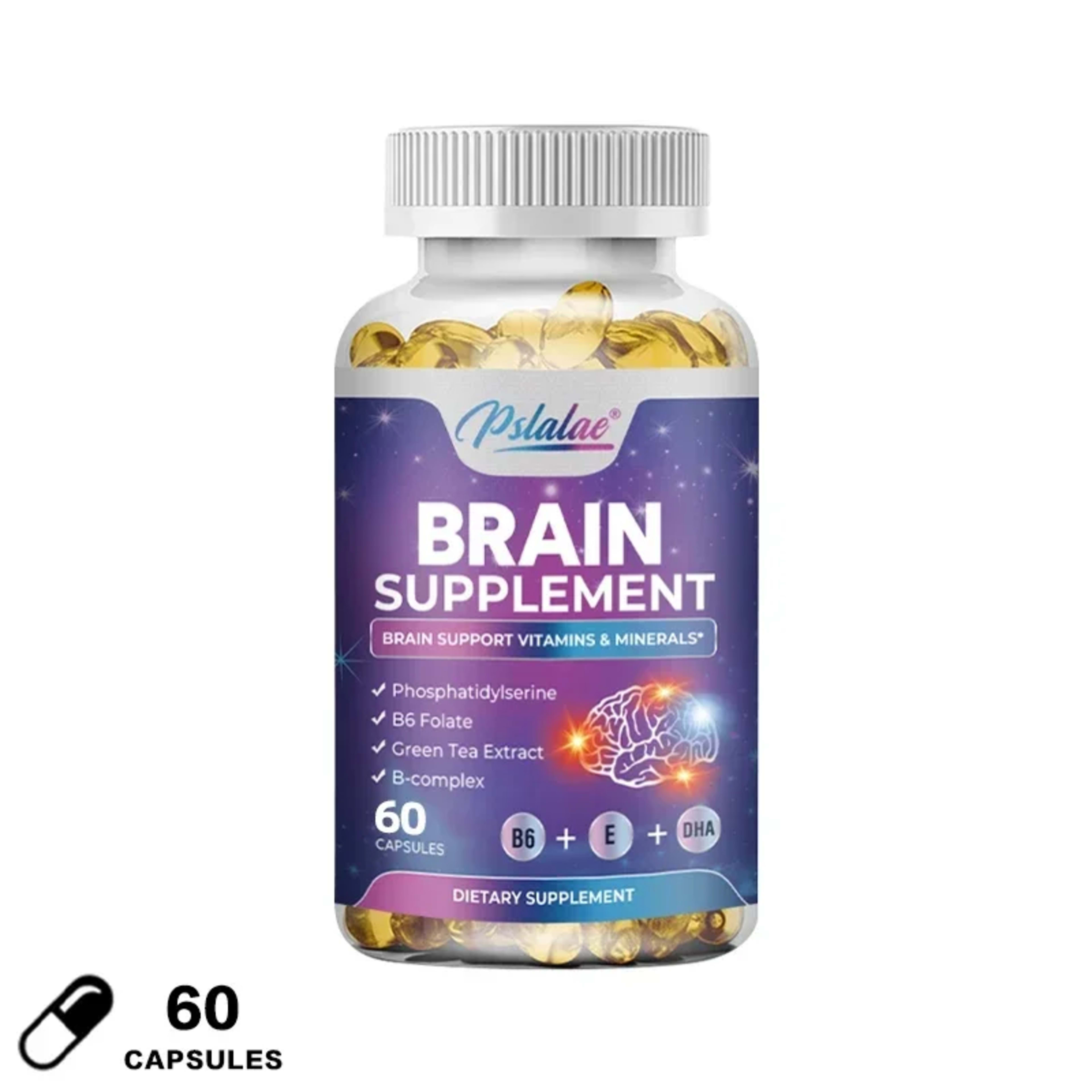 Brain Supplement - Contains B Vitamins To Support Brain Health, Improve Cognitive Function, and Enhance Memory and Conce 11