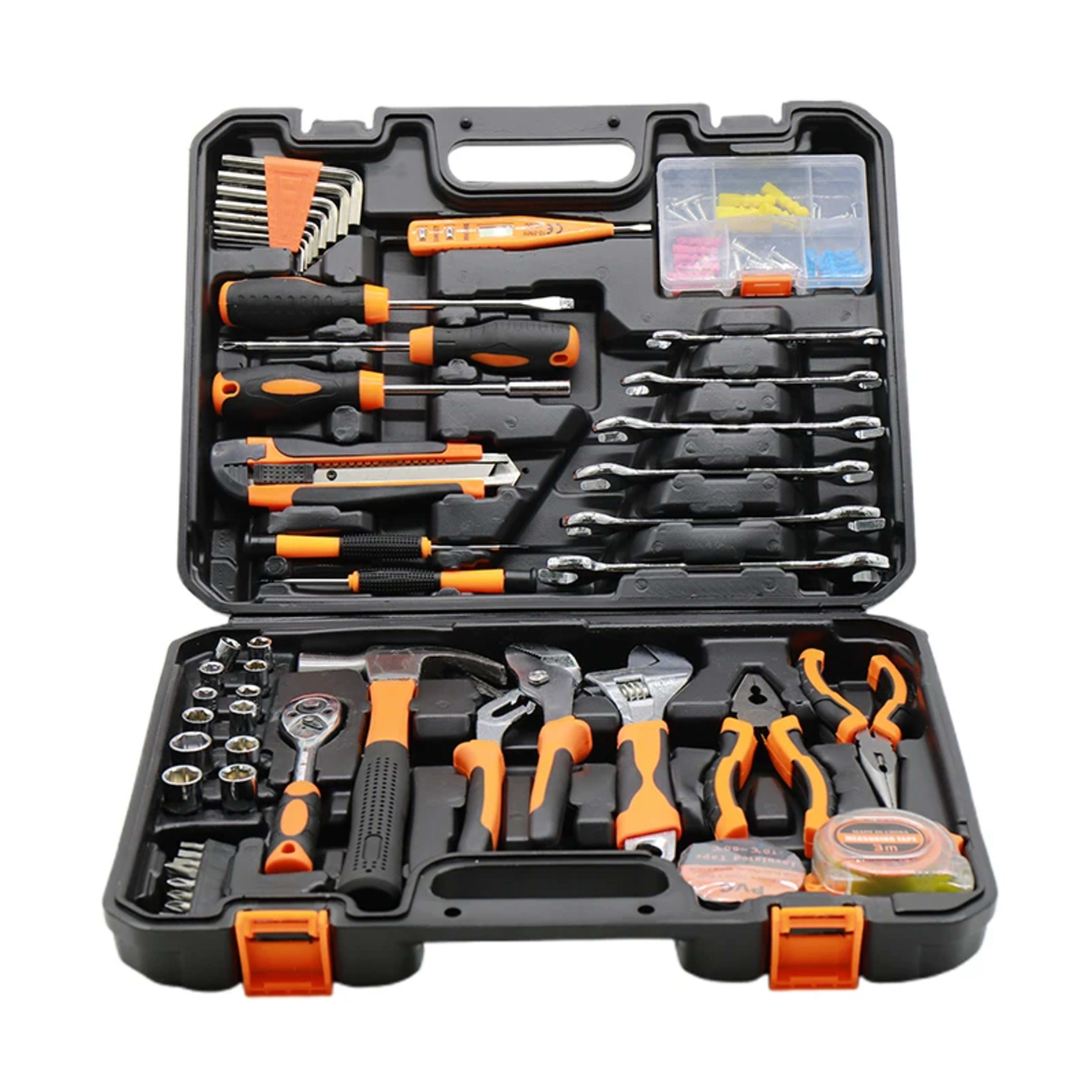 53 Piece Home Hand Tool Set Household Woodworking Combination Toolbox Repair Kits Gift Toolkit Manual Garden Tools 2
