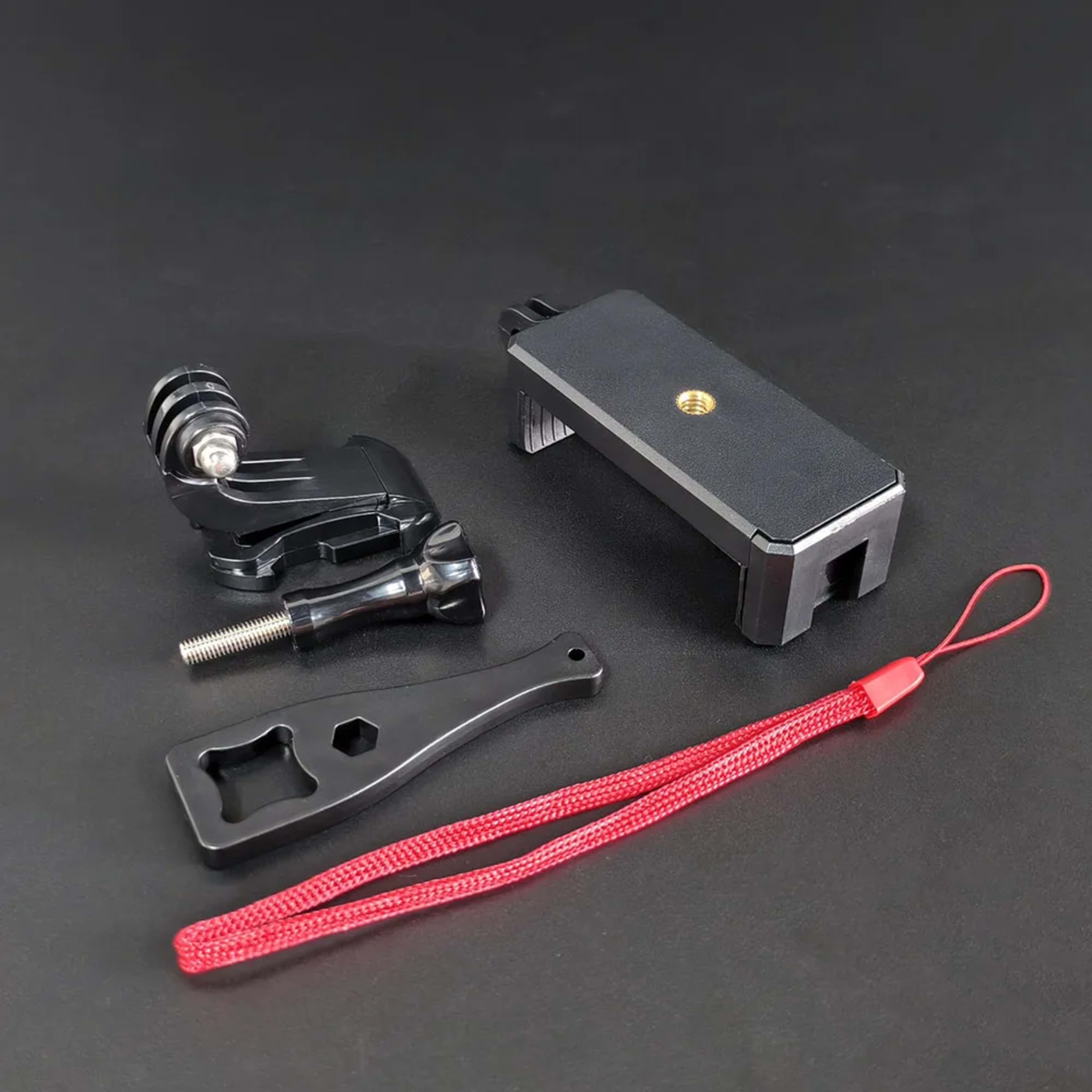 Accessories Kit Phone Holder Clip J-HOOK Base Screw Mount for Mobile Phone smartphone for Gopro Hero 13 12 11 10 9 8 for