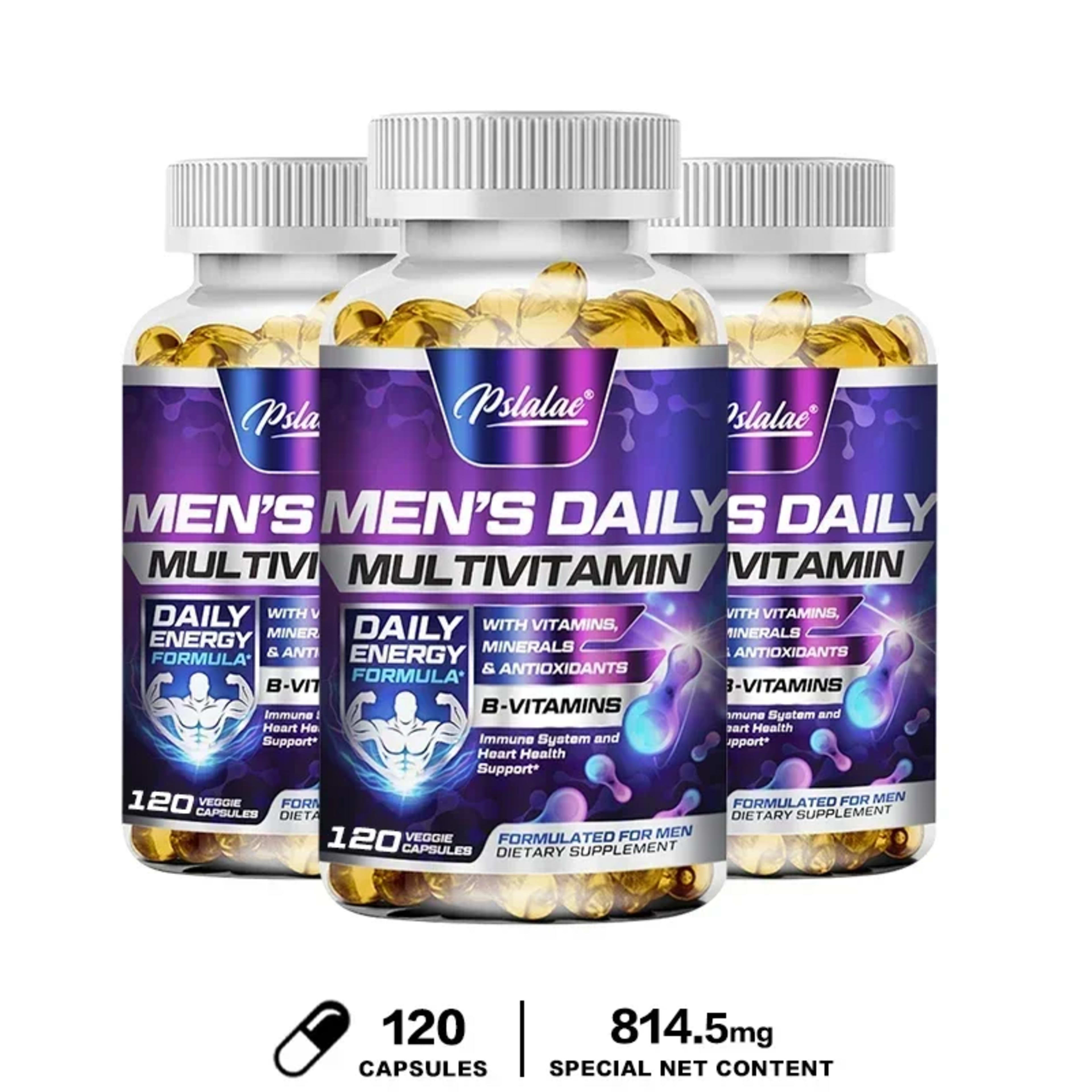 Men's Multivitamin Supplement - Supports Immune Health, Boosts Energy Production, and Improves Vitality and Endurance 11