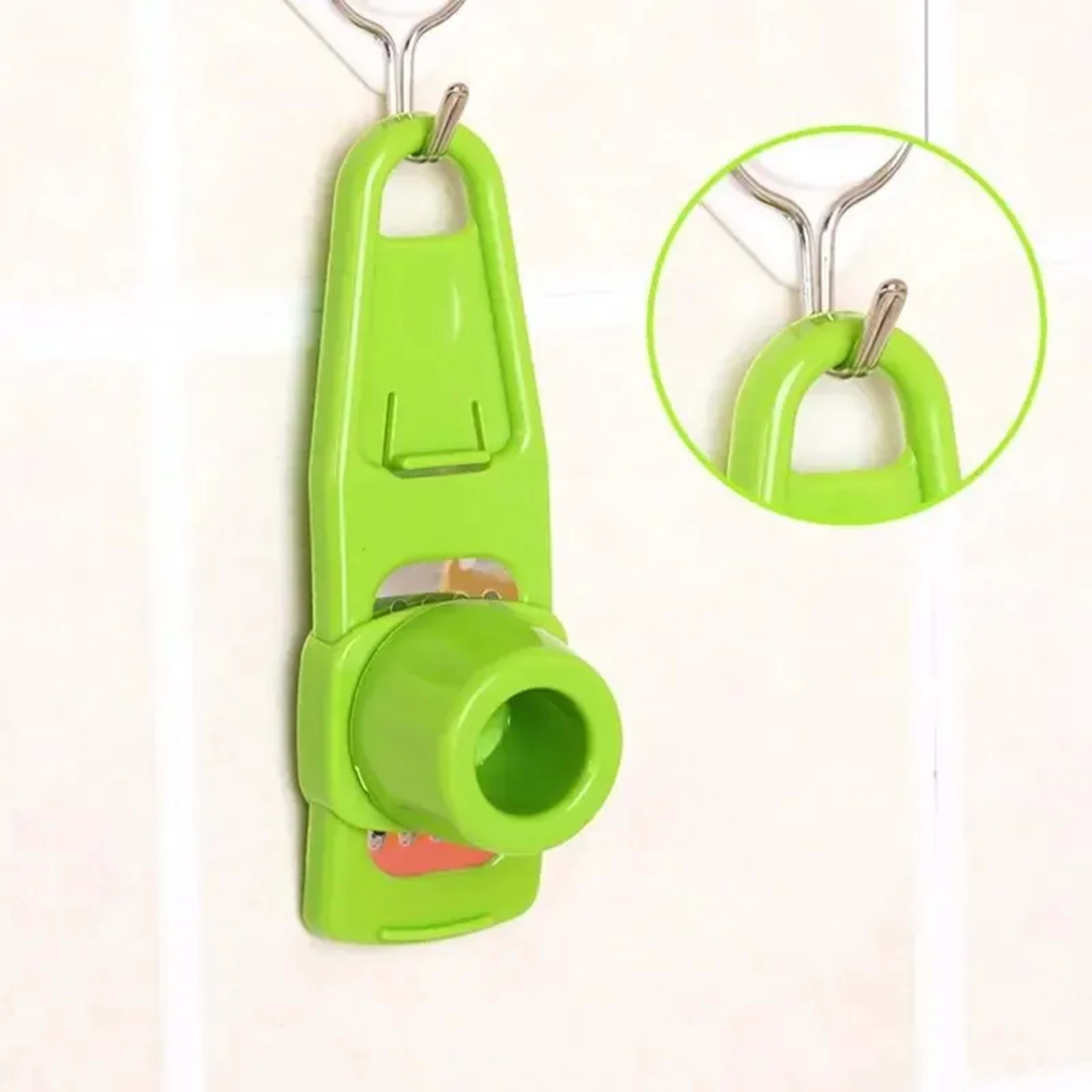 1 Pack Mini Garlic Grinder Creative Garlic Press Kitchen Garlic Mash Manual Garlic Mashing Green Kitchen Gadgets 6