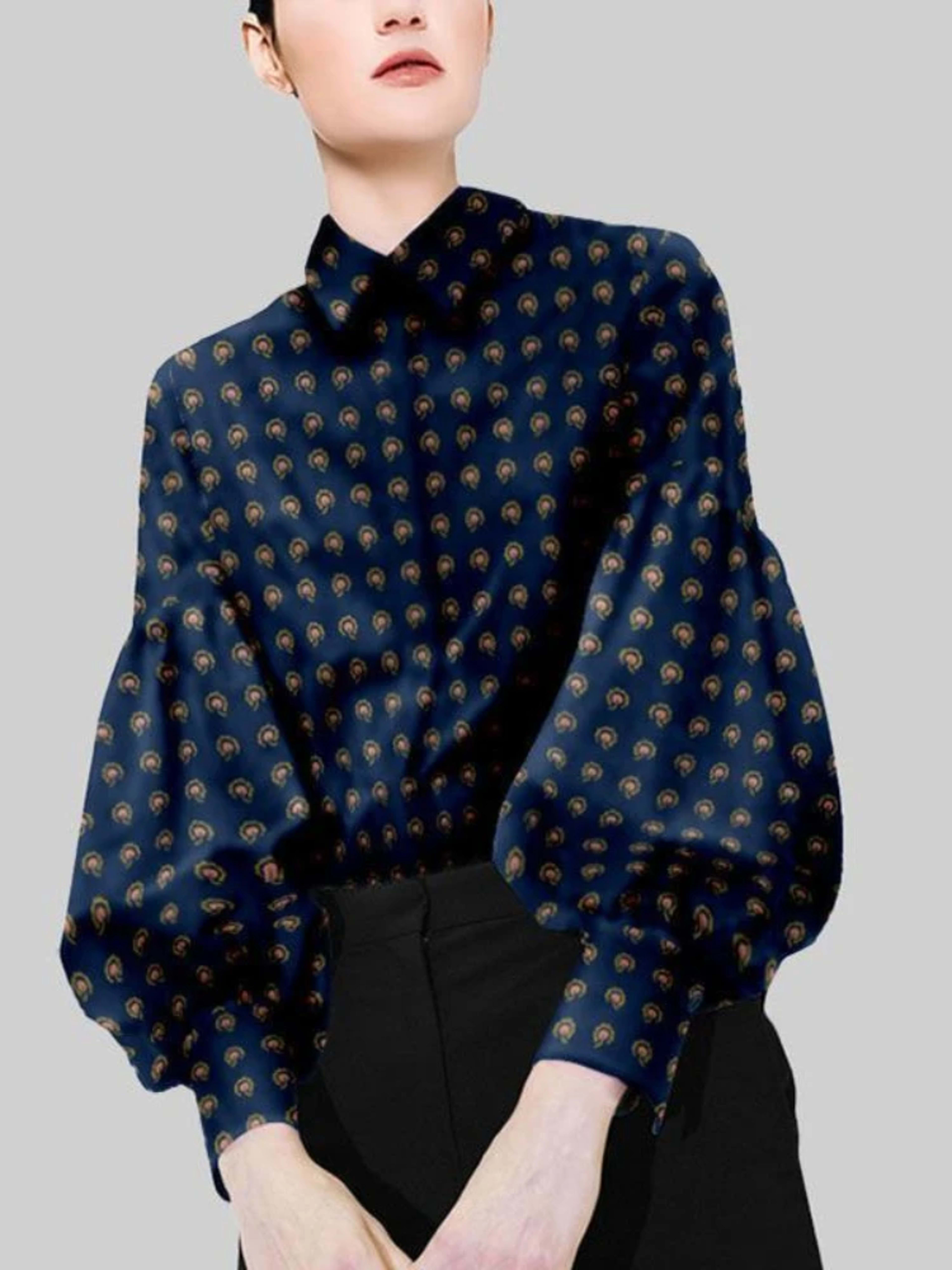 blusas mujer de moda 2022 summer Top female women shirts Women's plaid printed shirt Blouses tops Long sleeve Chic woman