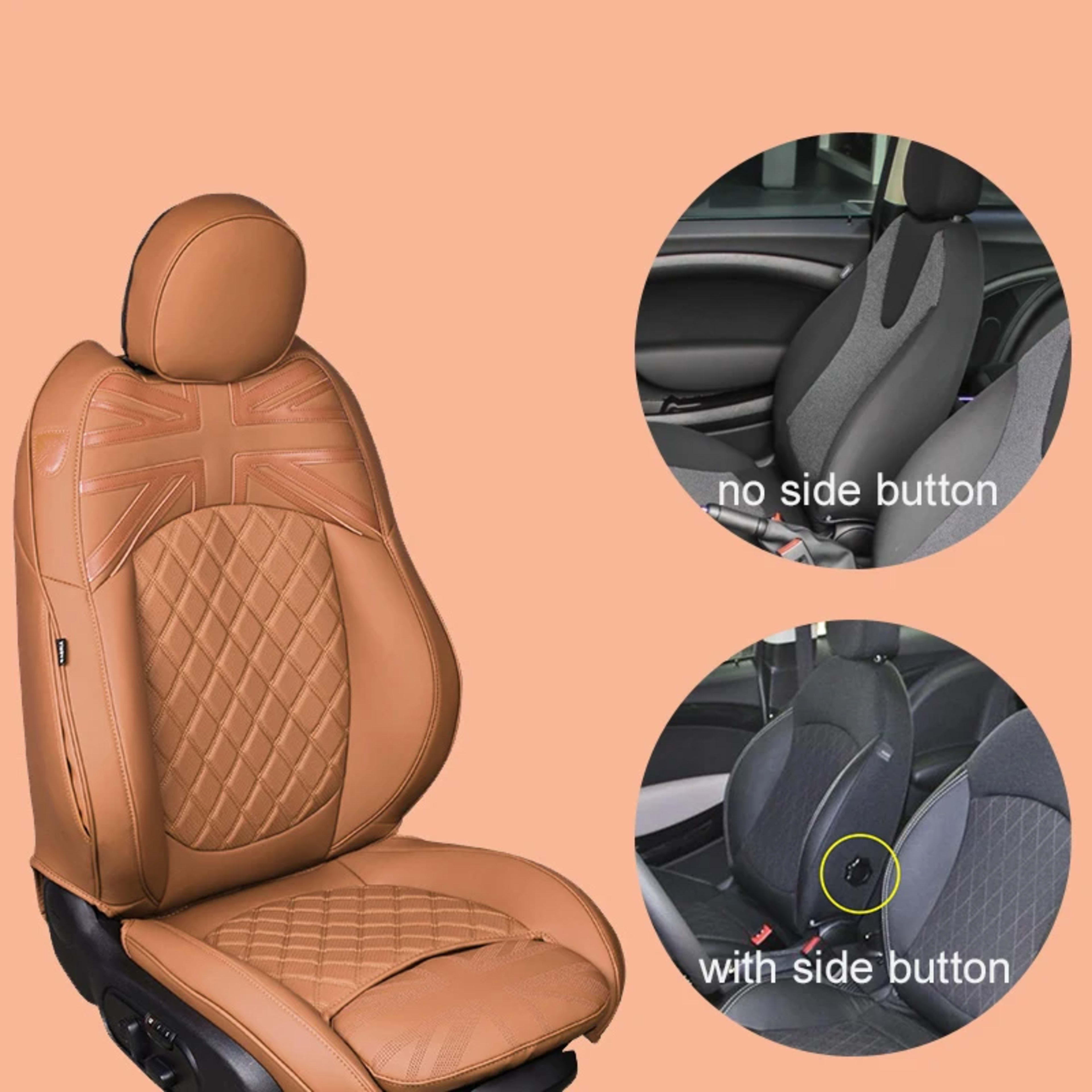 Car Accessories for MINI Cooper R50 R53 HATCHBACK R55 Clubman R56 R57 CABRIO R60 Countryman Custom  Seat Covers Leather  10