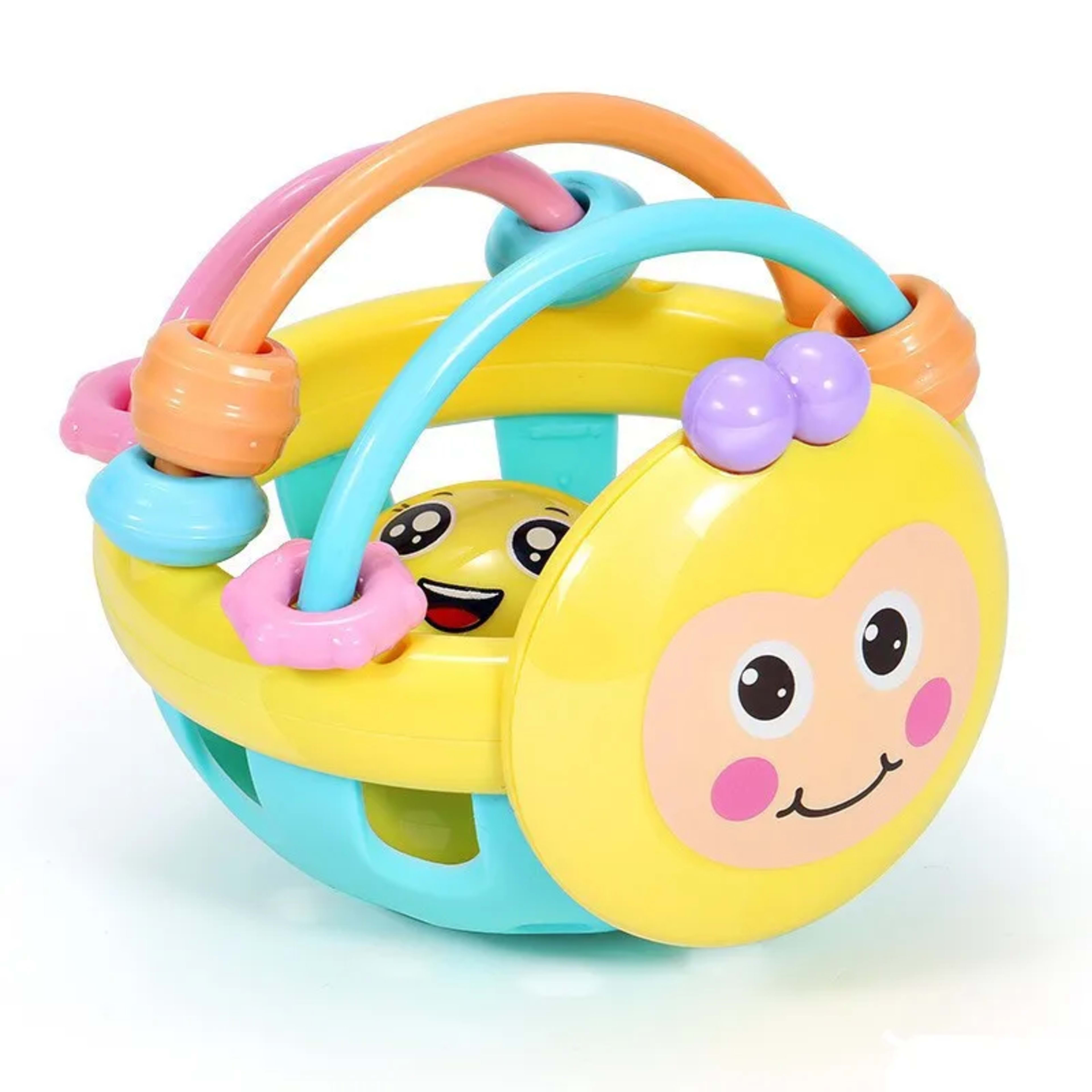 Baby Soft Teething Toys Newborn Early Educational Sensory Teether Rattle Touch Hand Grasping Ball Develop Infant Ball Ga