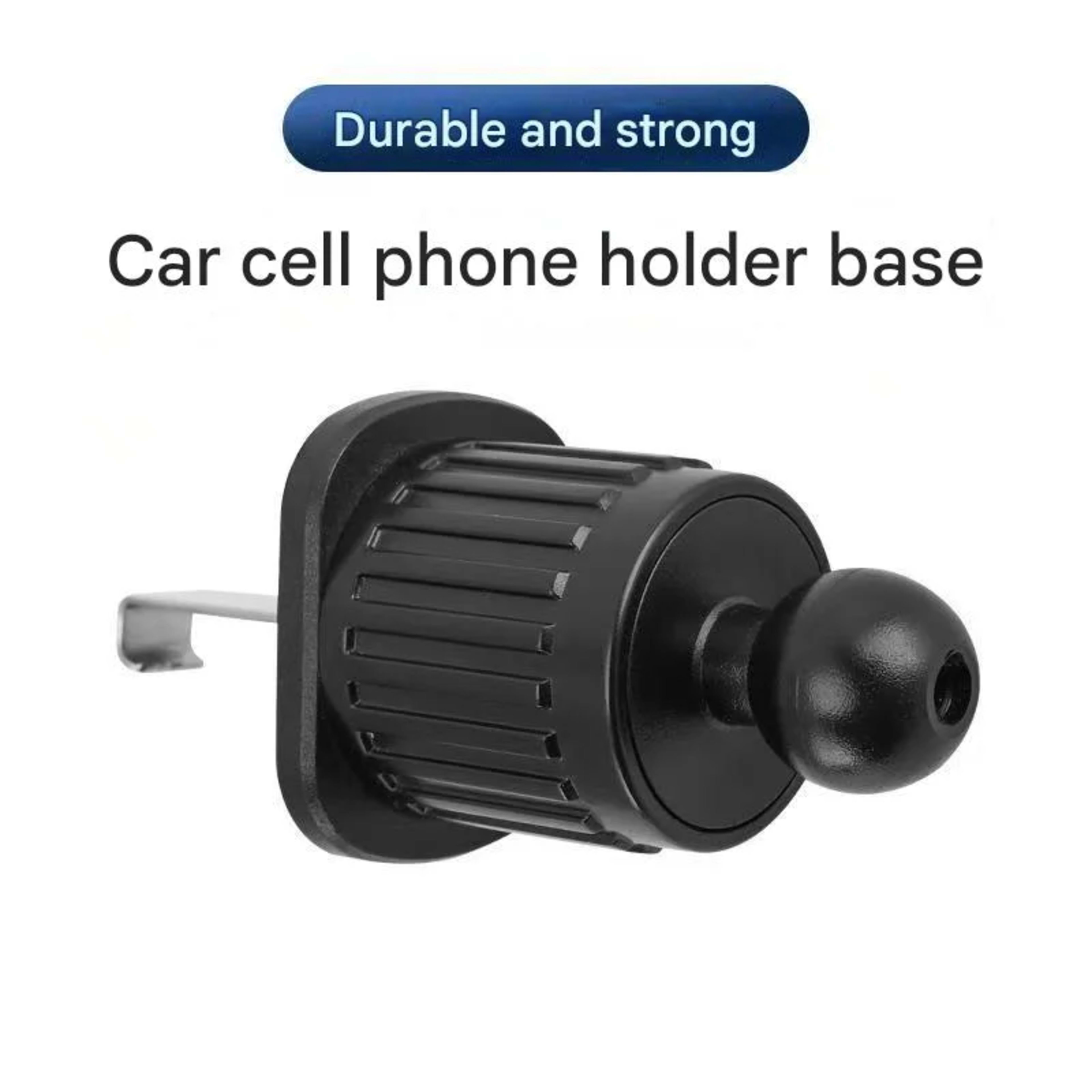 Car Phone Holder Bracket Accessories Interior Auto Air Outlet Cellphone Support Parts Phone Stand Base Fixing Clip 1