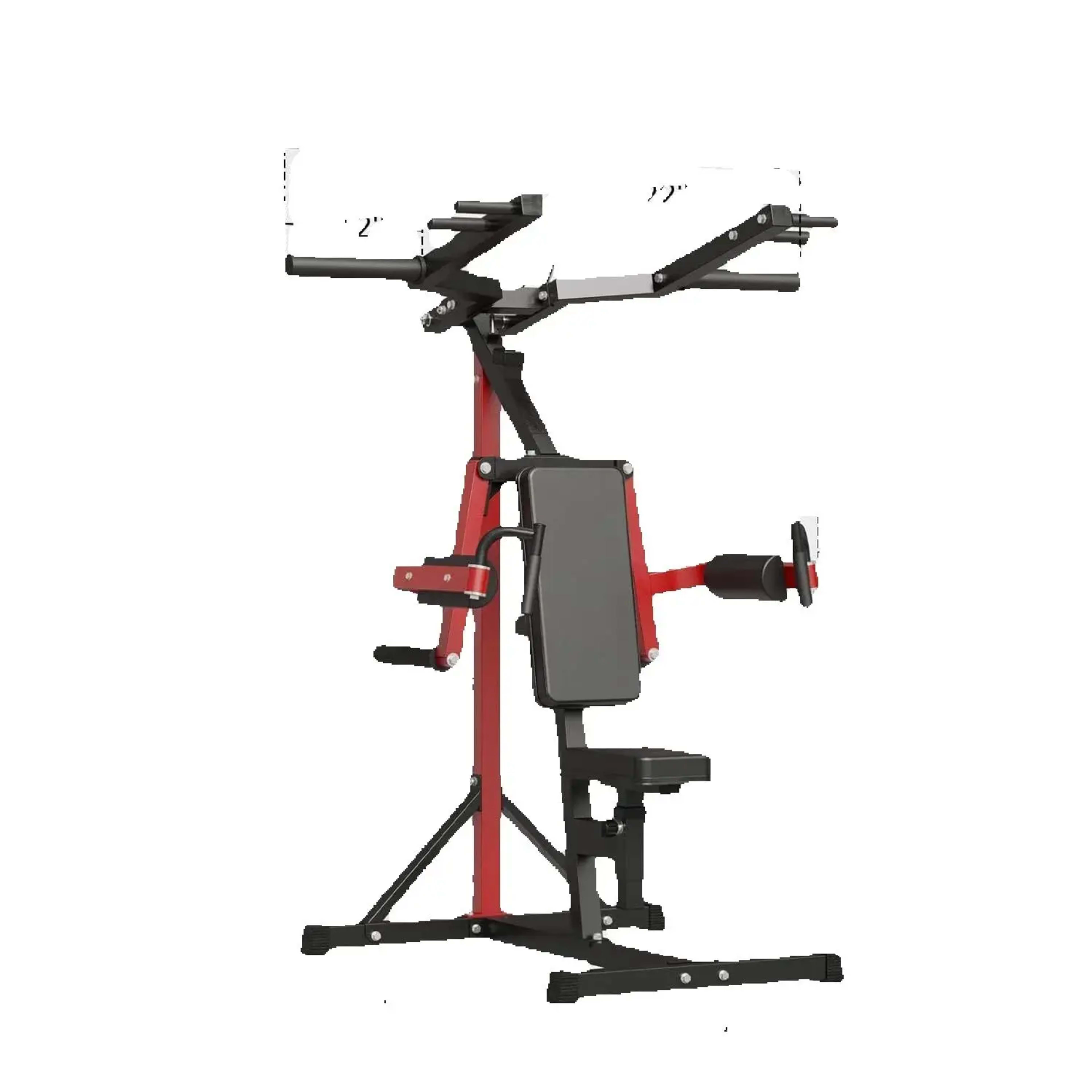 Sitting Posture Recommendation Fitness Equipment, Side Flat Lifting Hip Pushing Machine, Pull Up Training Machine