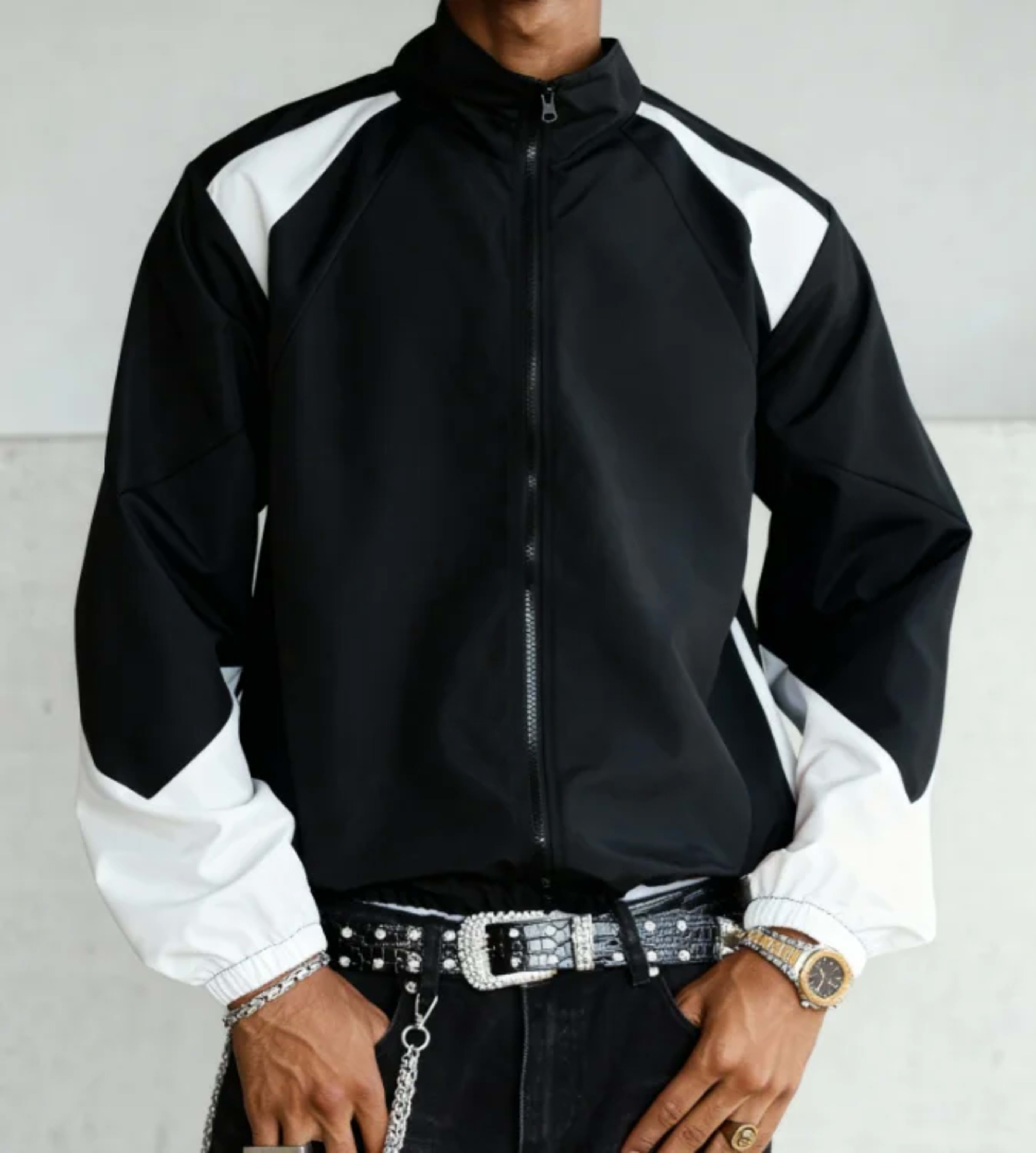 Men's color-blocked jacket, lightweight, casual, travel, windproof and wear-resistant, high-quality fabric, boyfriend gi 8
