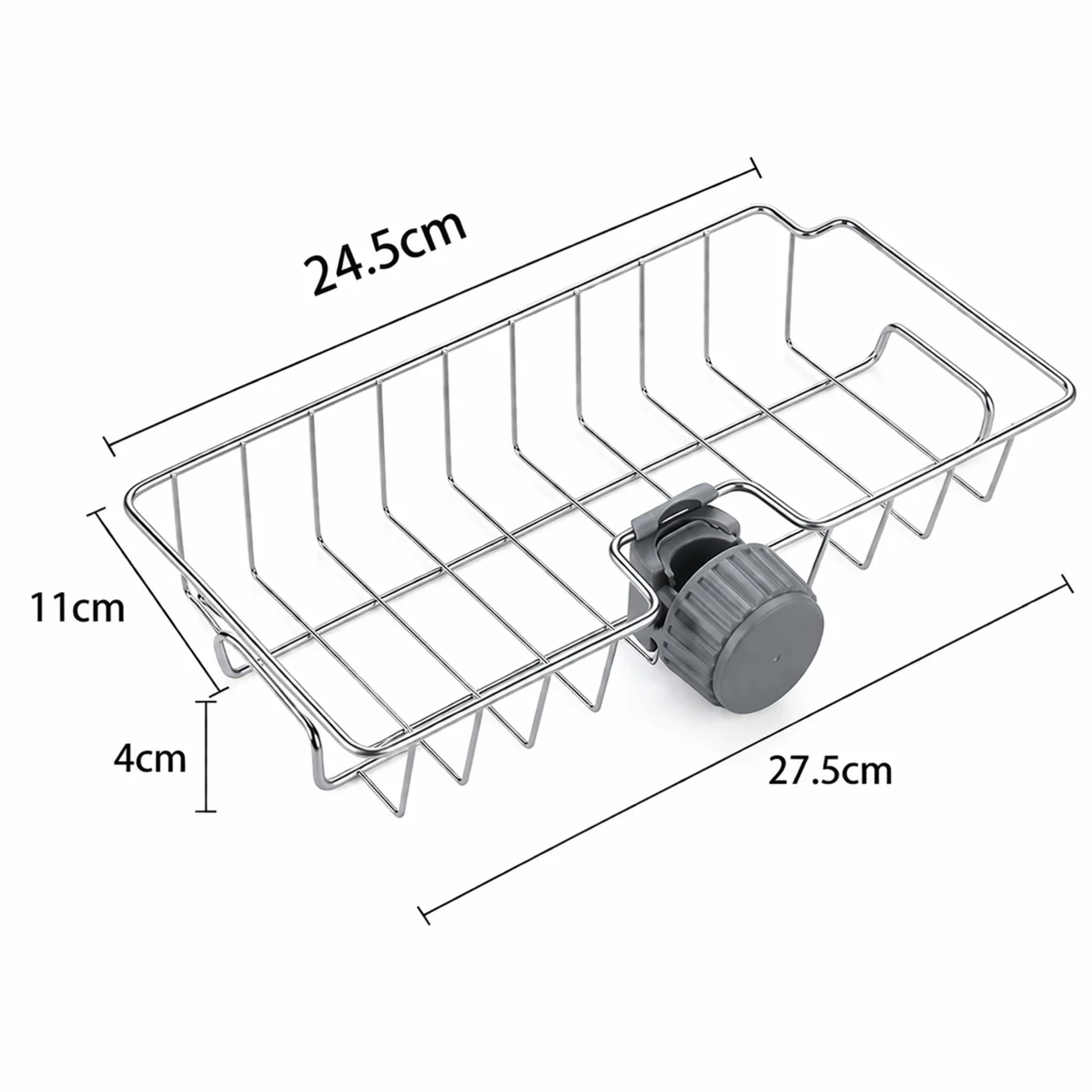 Kitchen Sink Drain Rack Sponge Storage Flexible Faucet Holder Soap Drainer Towel Rack Shelf Organizer Kitchen Accessorie